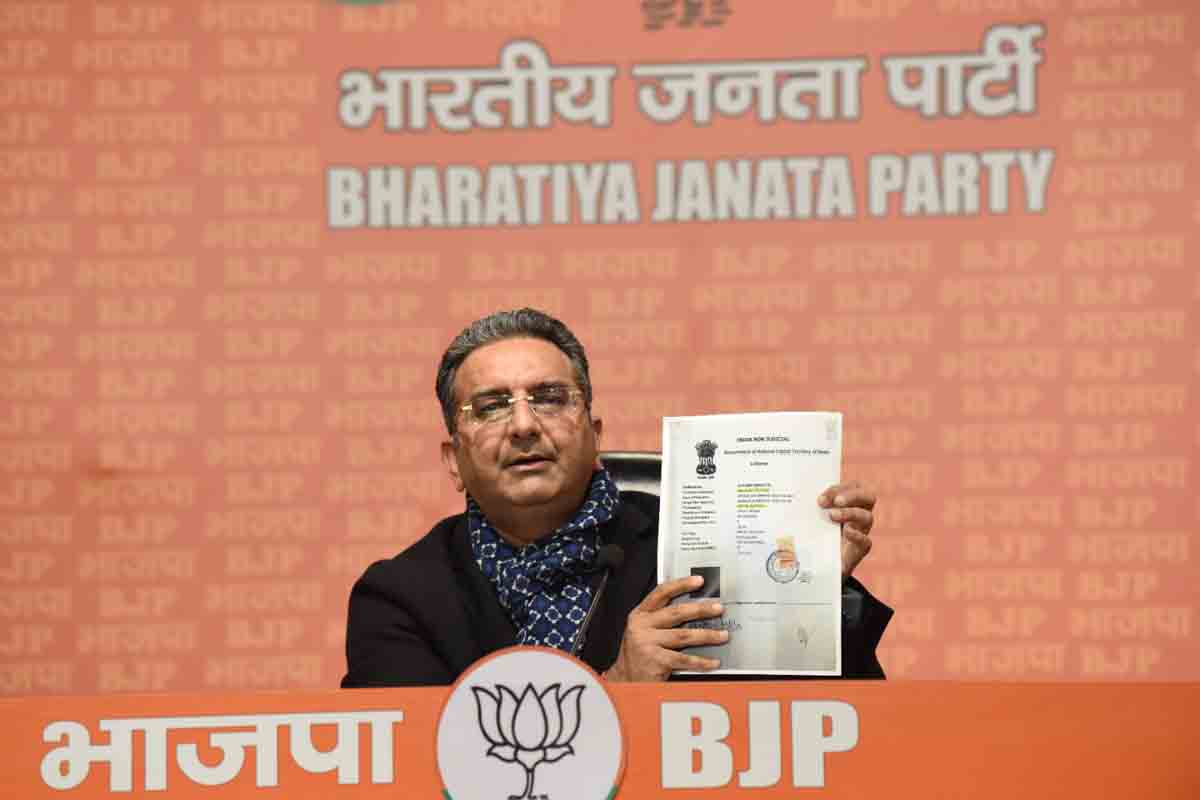 Press conference of BJP National Spokesperson Shri Gaurav Bhatia