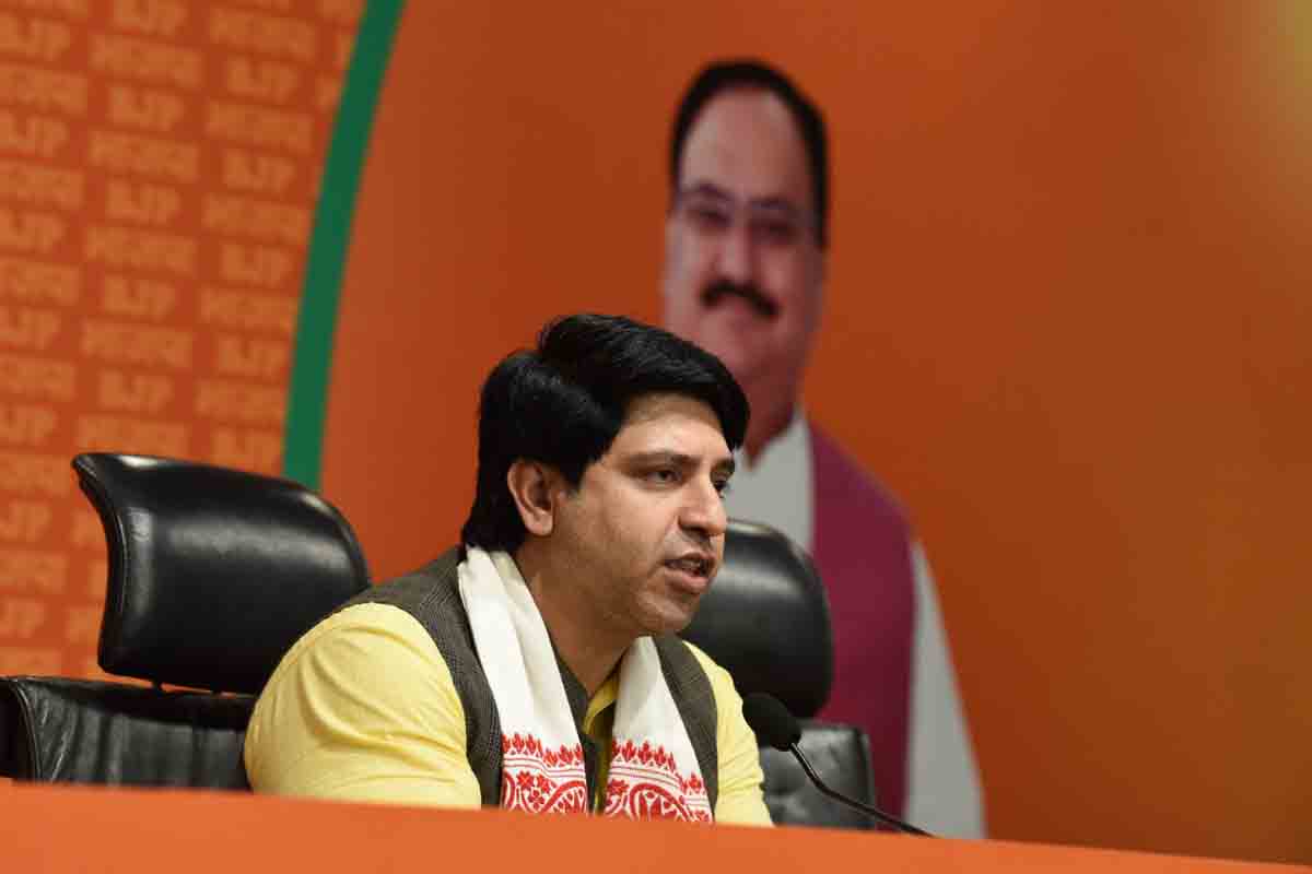 Press conference of BJP National Spokesperson Shri Shehzad Poonawalla