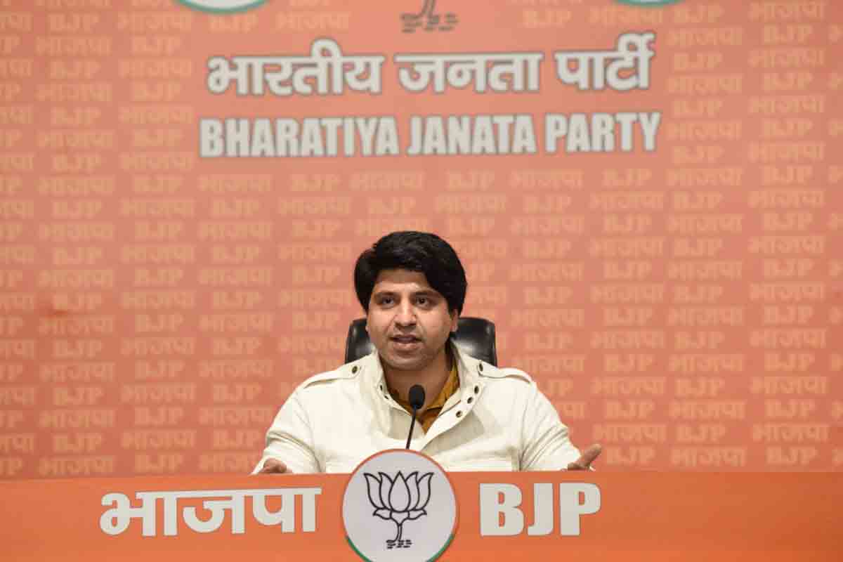 Press conference of BJP National Spokesperson Shri Shehzad Poonawalla