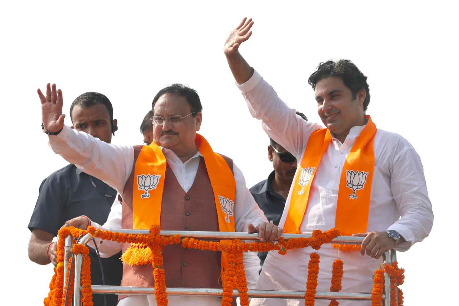 Rath Sabha of Hon'ble BJP National President Shri J.P. Nadda ji in Teonthar and Sirmore (Madhya Pradesh)