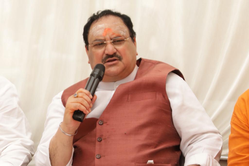  BJP National President Shri J.P. Nadda interacting booth karyakartas (Booth Samiti 251) in Varanasi (Uttar Pradesh)