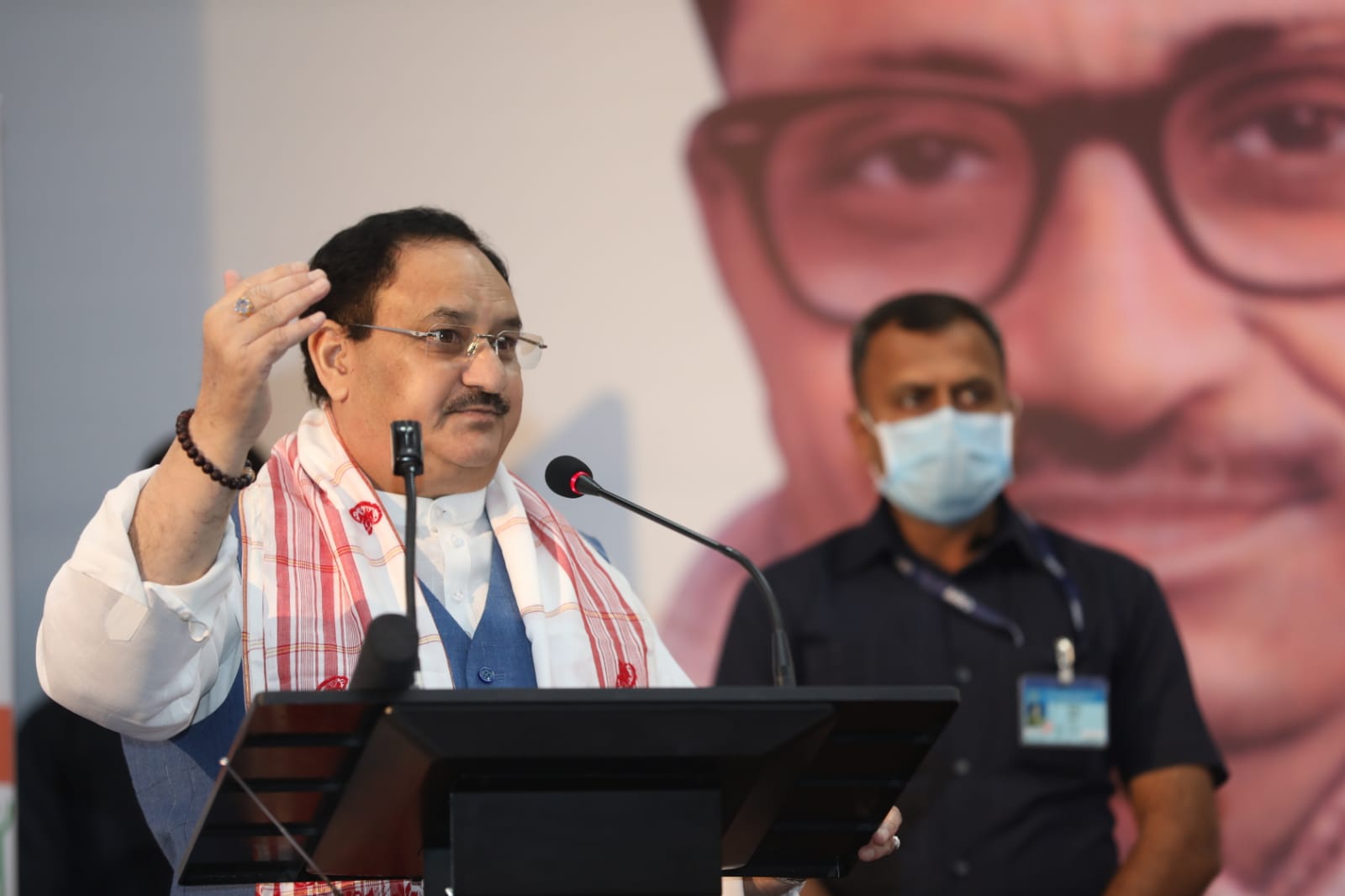 Photographs : BJP National President Shri J.P. Nadda inaugurating and addressing Training session of BJP Assam MLAs in Mumba