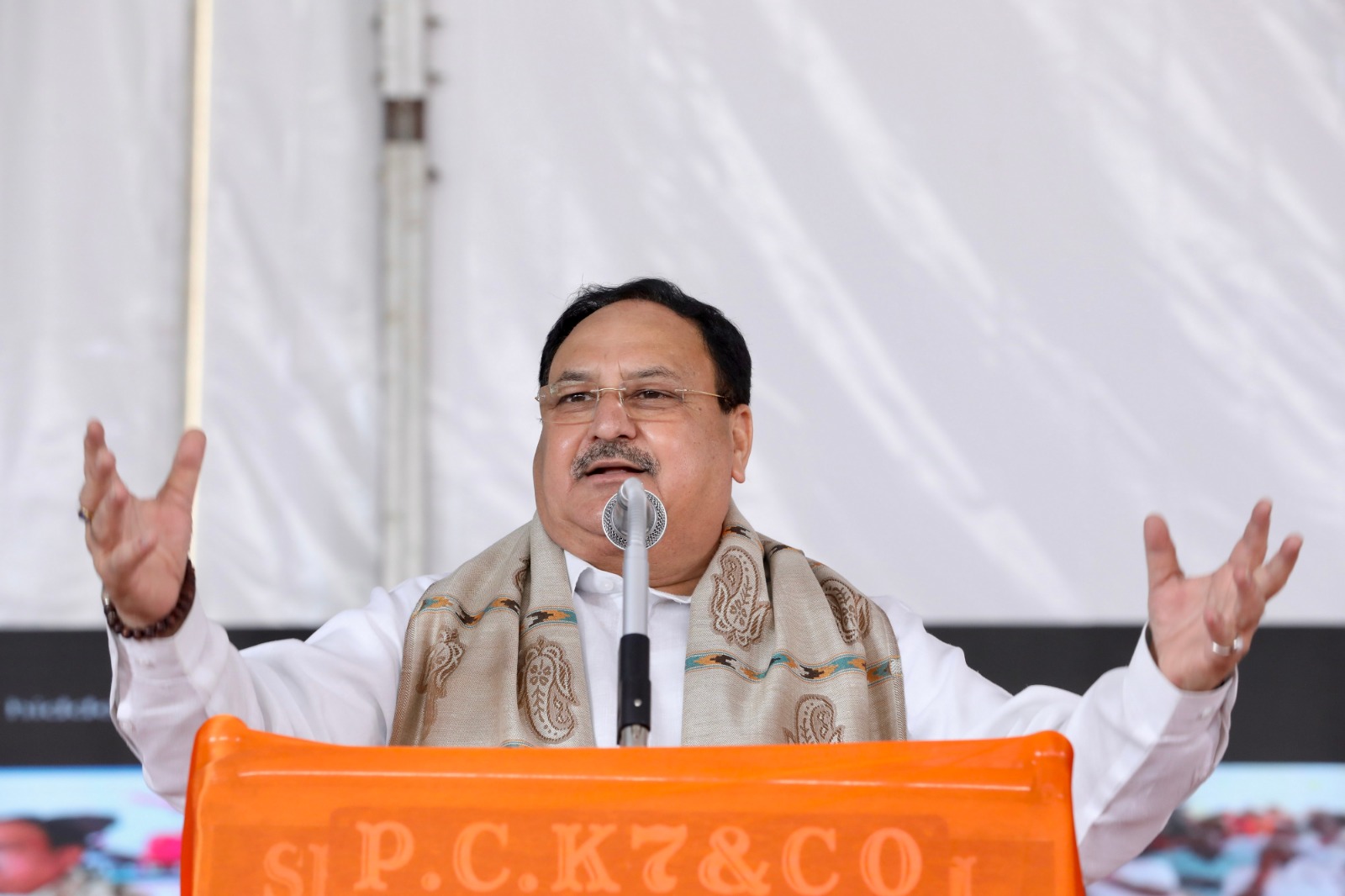 BJP National President Shri J.P. Nadda inaugurating newly built BJP Distt. Offices in Tamil Nadu