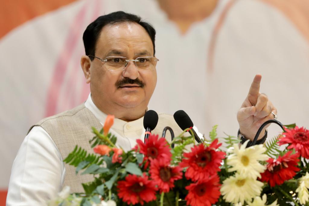 Photographs : BJP National President Shri J.P. Nadda addressed meeting of representatives of various communities at Hotel Saffron Crest, Siliguri (West Bengal)