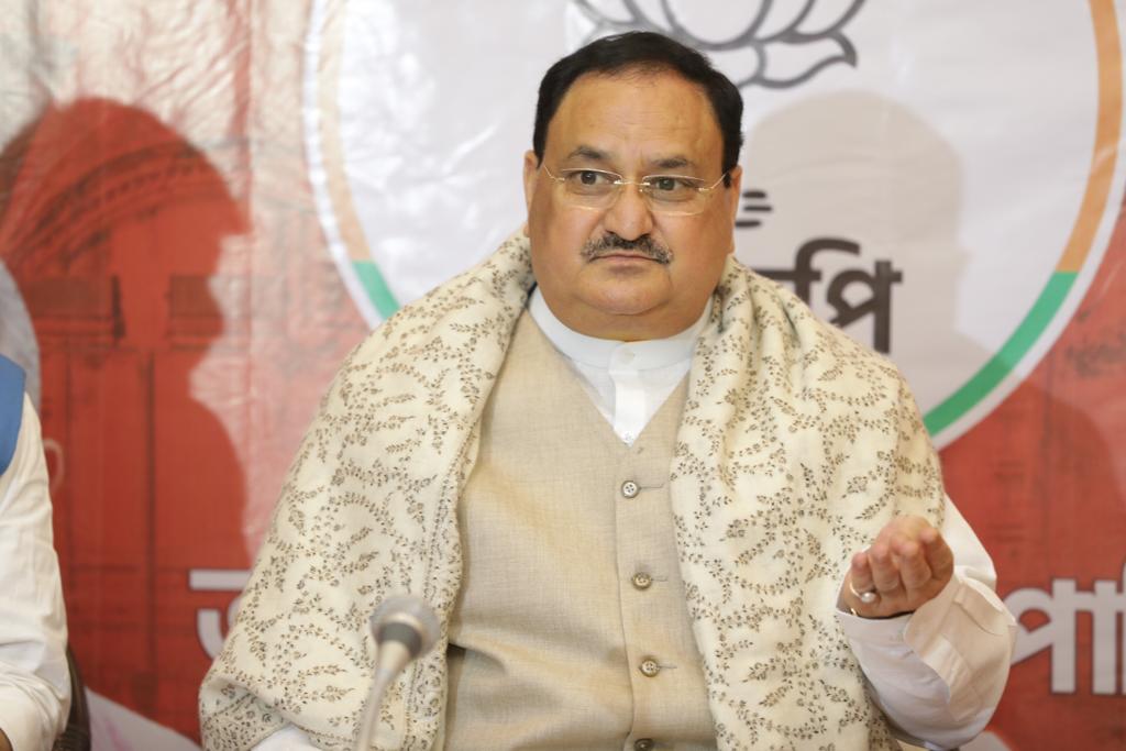 Photographs : BJP National President Shri J.P. Nadda addressing West Bengal BJP State Core Committee meeting at Sinclair Resort, Bardhaman (West Bengal)