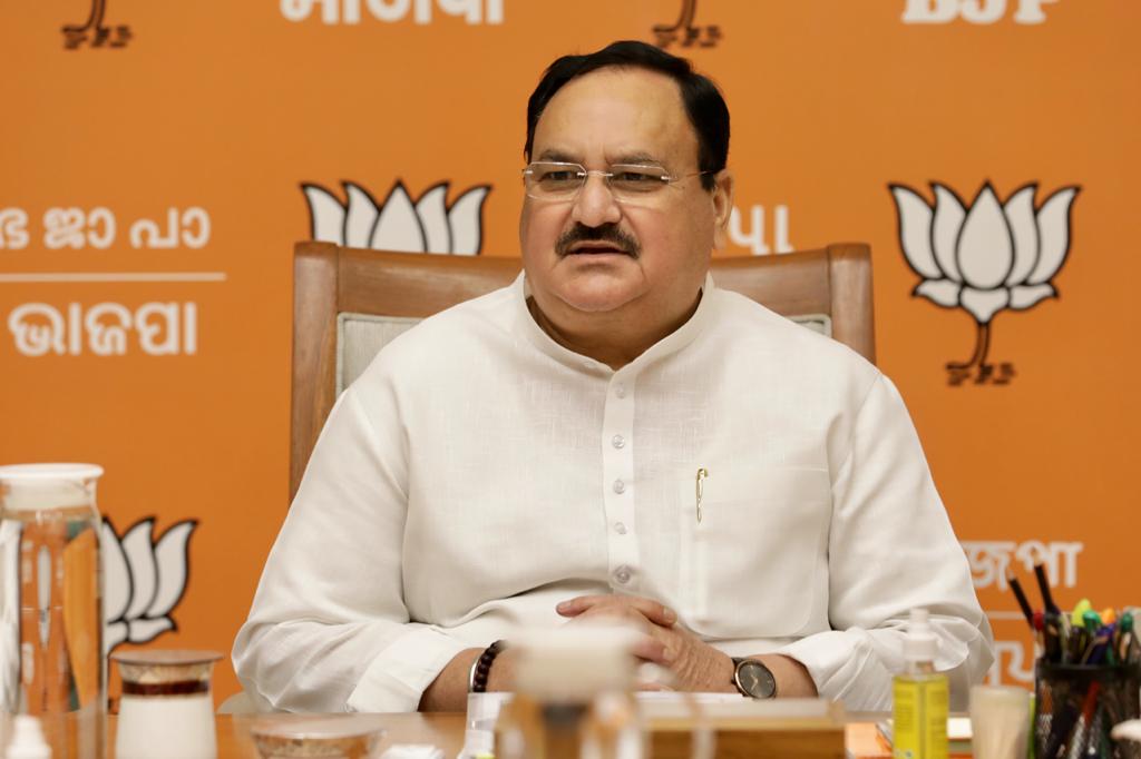  BJP National President Shri J.P. Nadda chaired meeting with BJP National General Secretaries at BJP HQ, 6A, DDU Marg, New Delhi.