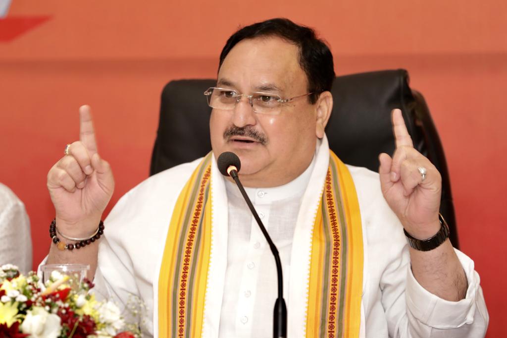  Hon'ble BJP National President Shri J.P. Nadda addressing MPs and BJP Legislature Party meeting of Goa Pradesh.