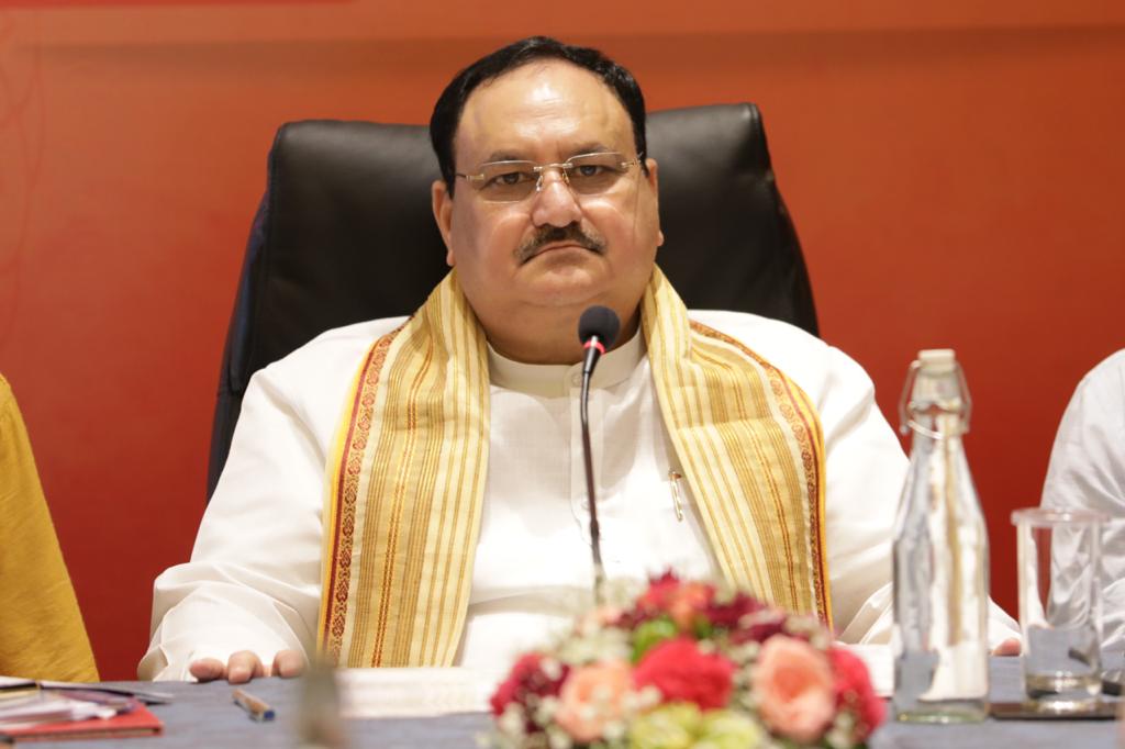  BJP National President Shri J.P. Nadda addressing Goa State BJP Core Committee Meeting