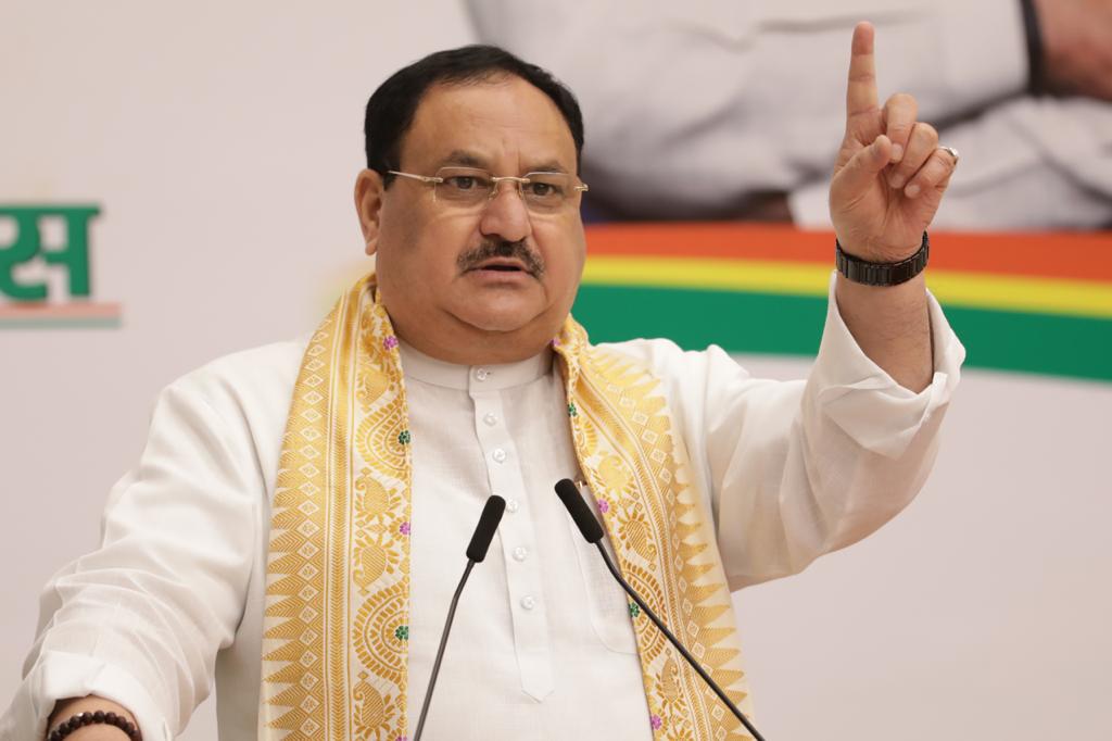  BJP National President Shri J.P. Nadda paid floral tributes to Martyrs on the occasion of "Kargil Vijay Diwas" at BJP HQ 6A, DDU Marg, New Delhi