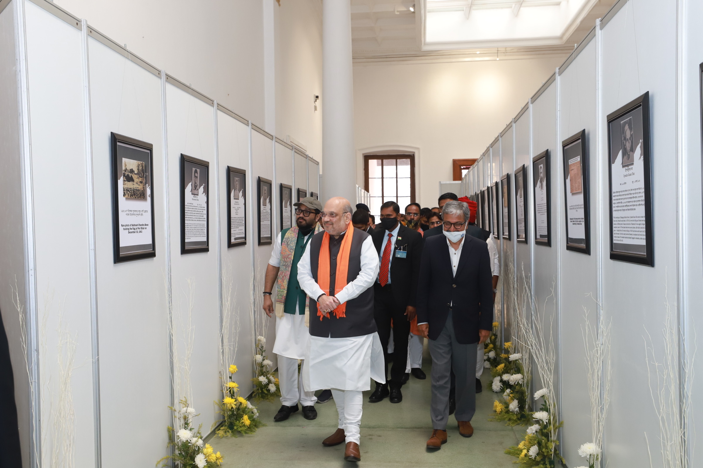  Hon'ble Union Home Minister Shri Amit Shah addressing "Shaurayanjali" programme in honour of martyrs of West Bengal