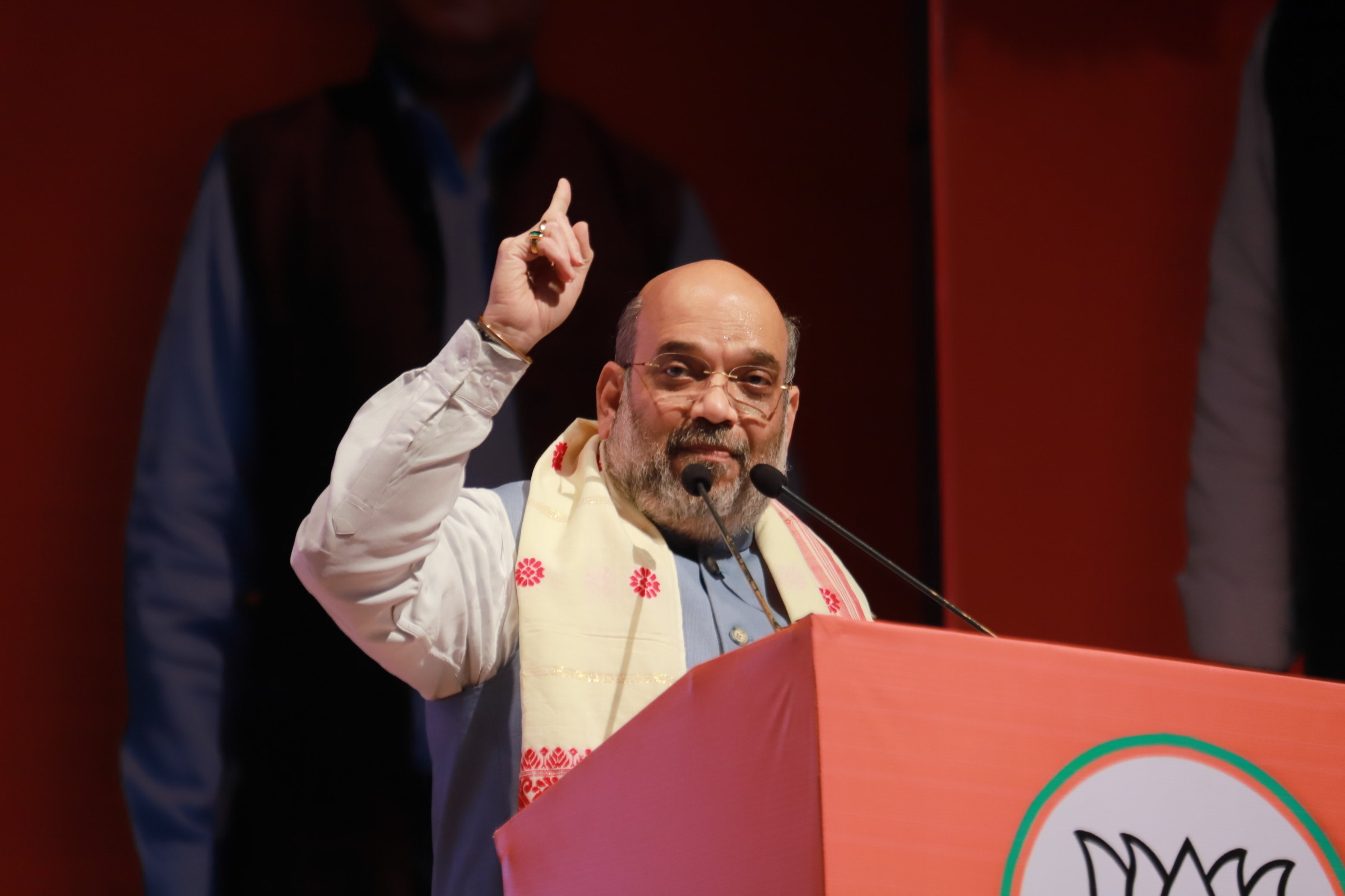  Hon'ble Union Home Minister & Senior BJP Leader Shri Amit Shah addressing Town Hall Programme in Guwahati (Assam)