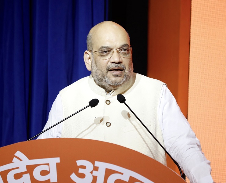 Photographs : Hon'ble Prime Minister, Shri Narendra Modi & BJP National President Shri Amit Shah inaugurating BJP National Executive Meeting at Dr. Ambedkar International Centre, 15 Janpath, New Delhi