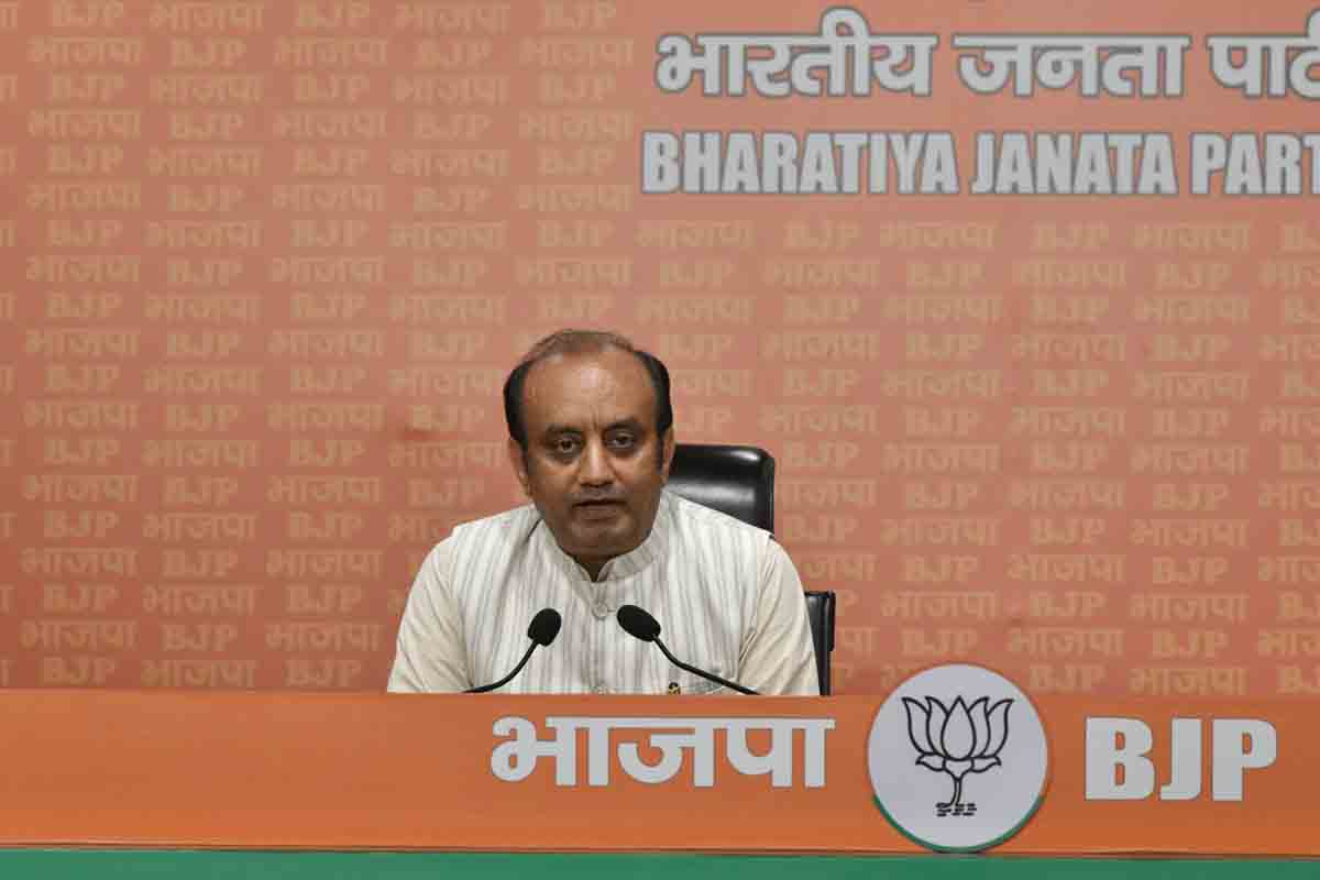 Press conference of BJP National Spokesperson Dr. Sudhanshu Trivedi