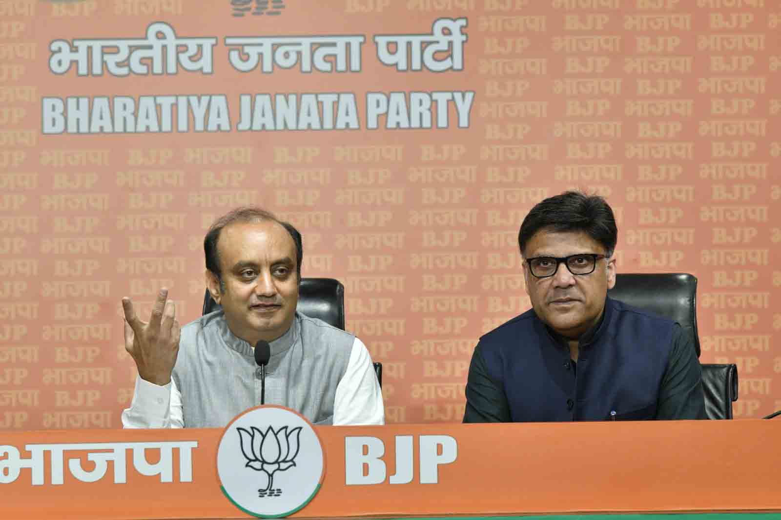 Press conference of BJP National Spokesperson Dr. Sudhanshu Trivedi.