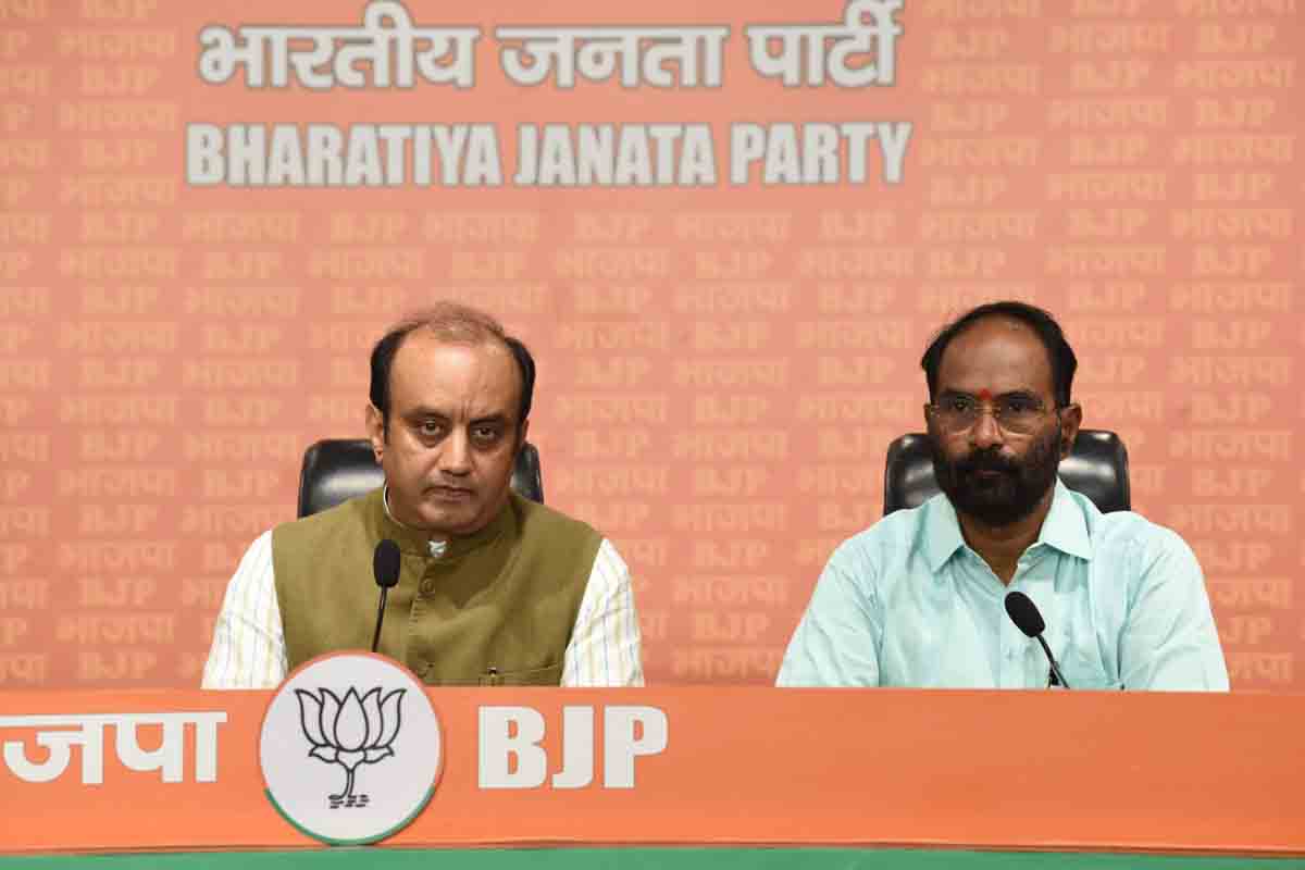 BJP National Spokesperson Dr. Sudhanshu Trivedi (MP). 