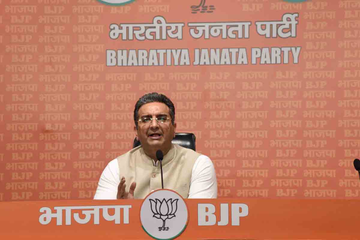 Press conference of BJP National Spokesperson Shri Gaurav Bhatia 