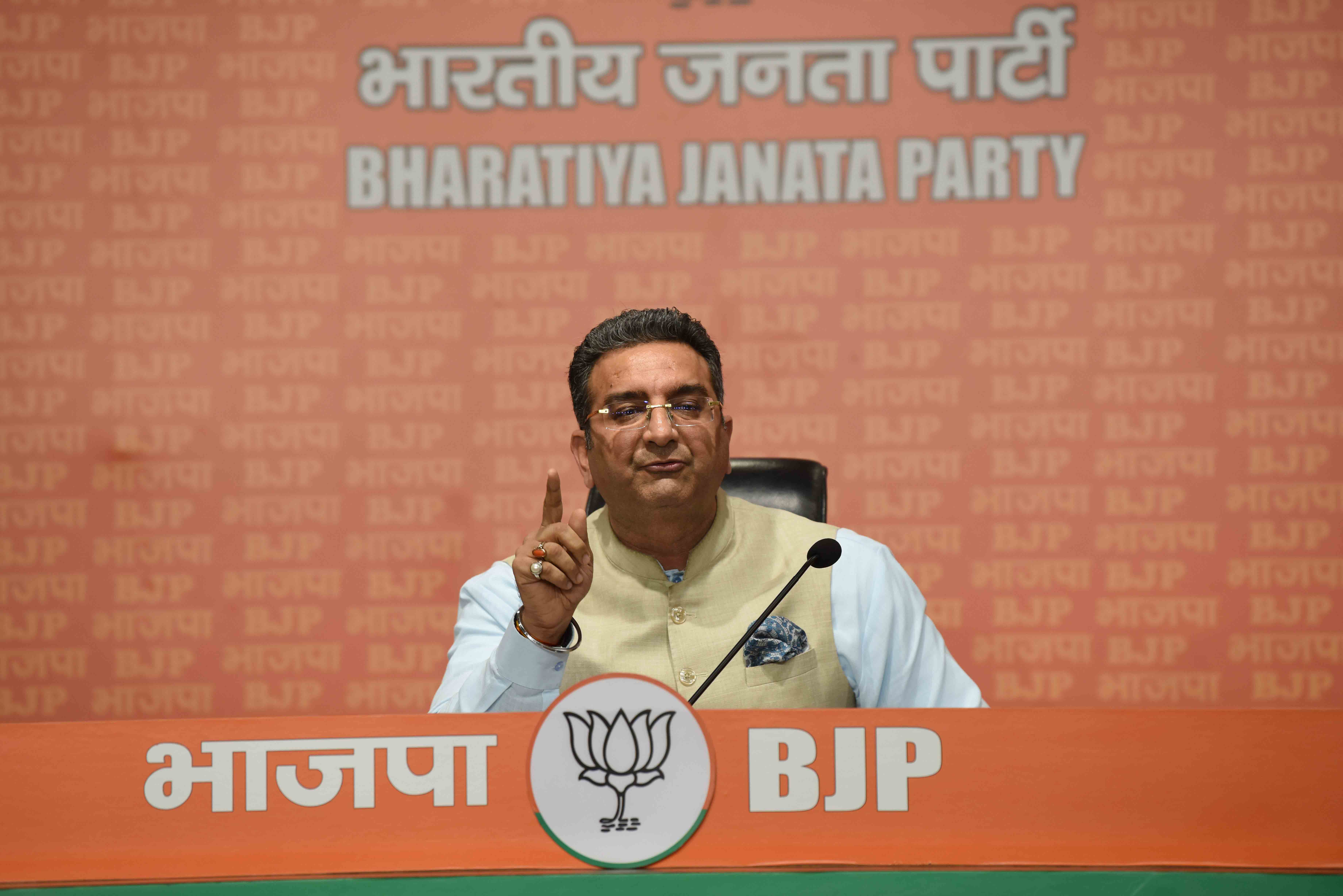 Press conference of BJP National Spokesperson Shri Gaurav Bhatia