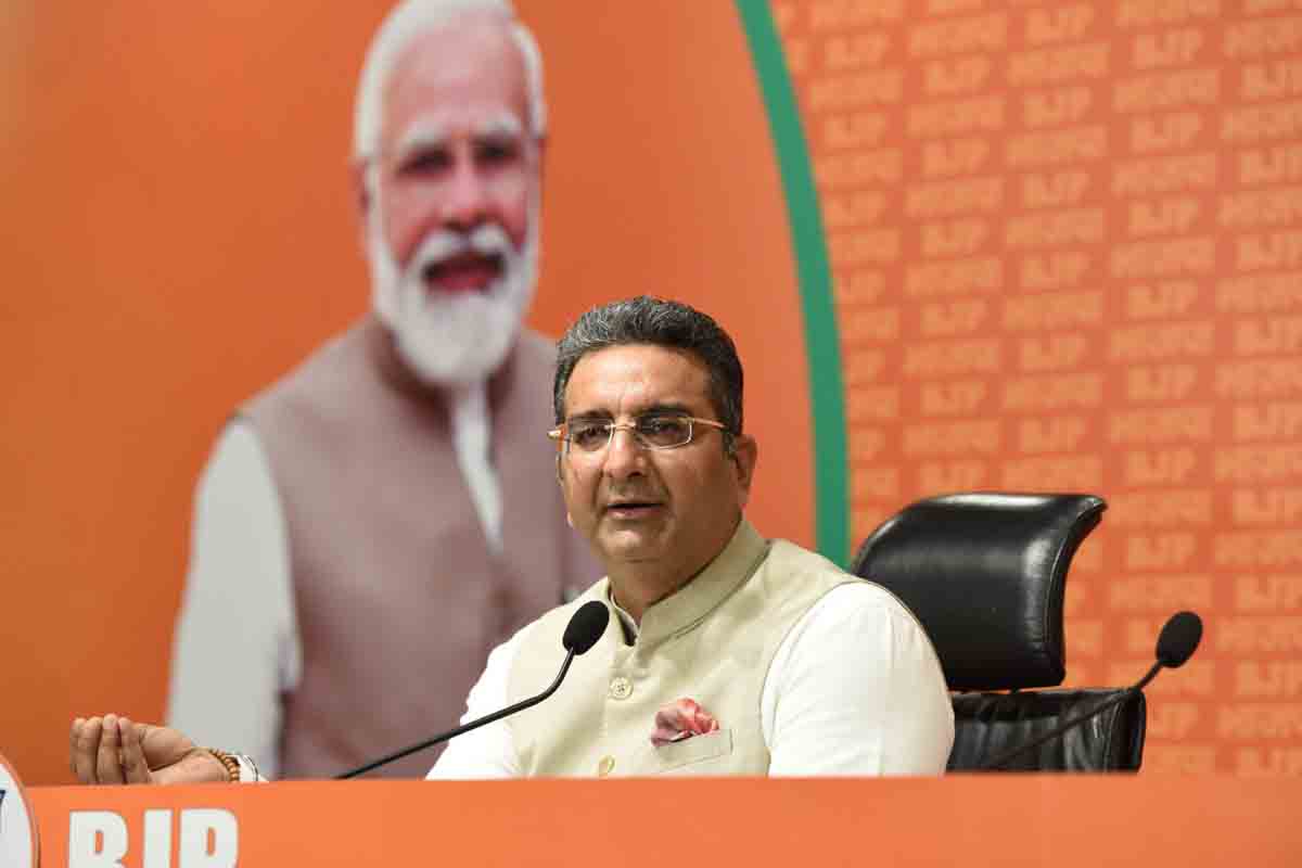 Press conference of BJP National Spokesperson Shri Gaurav Bhatia