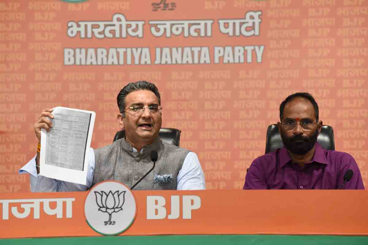 Press conference of BJP National Spokesperson Shri Gaurav Bhatia