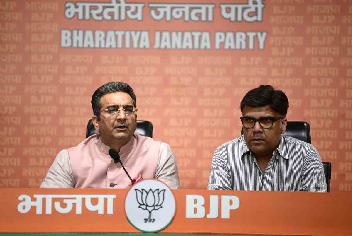 Press conference of BJP National Spokesperson Shri Gaurav Bhatia