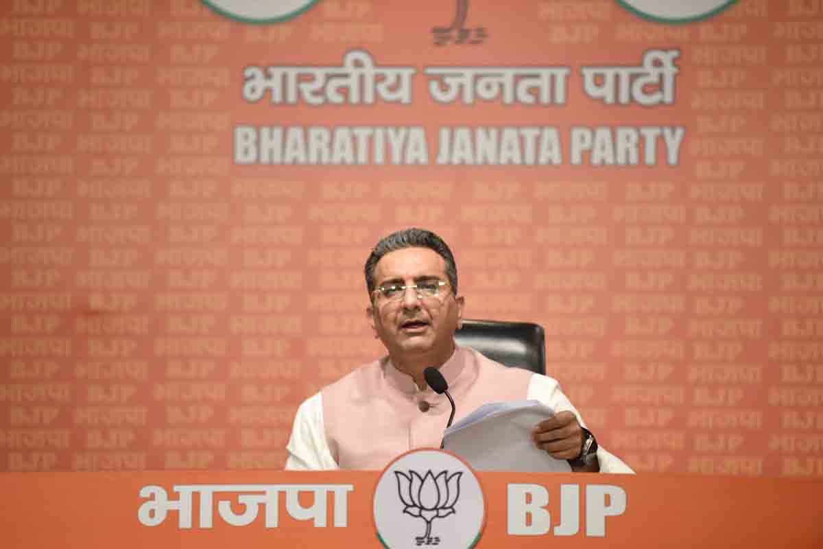 Press conference of BJP National Spokesperson Shri Gaurav Bhatia