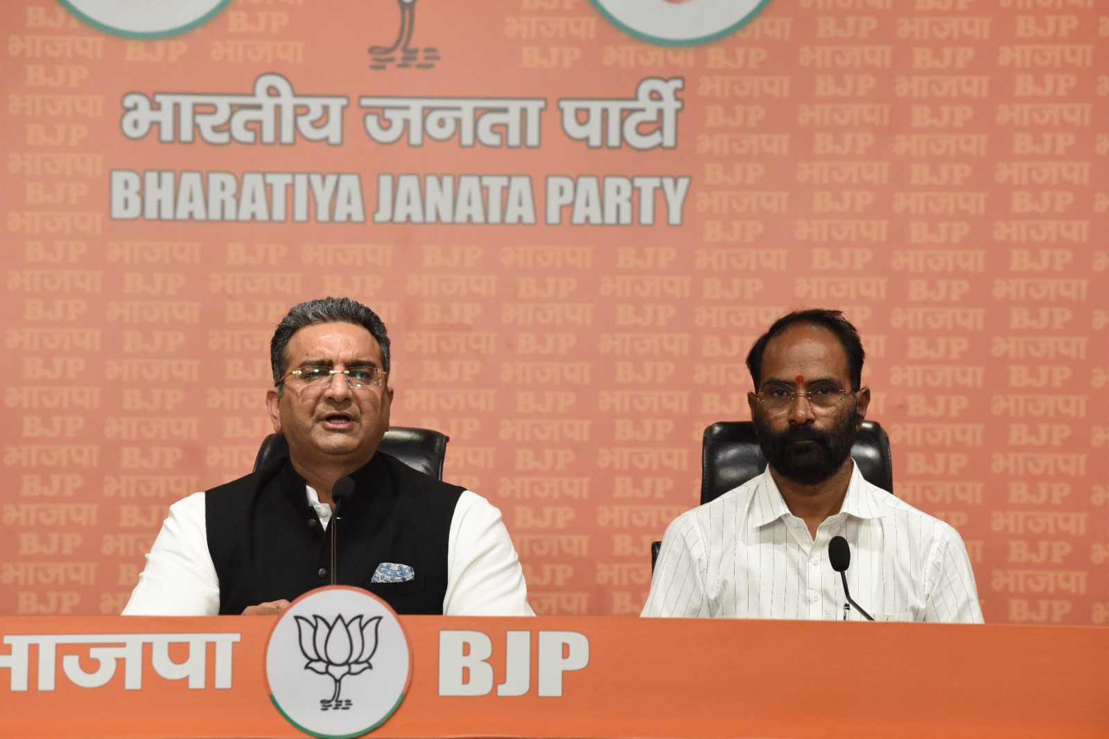 Press conference of BJP National Spokesperson Shri Gaurav Bhatia