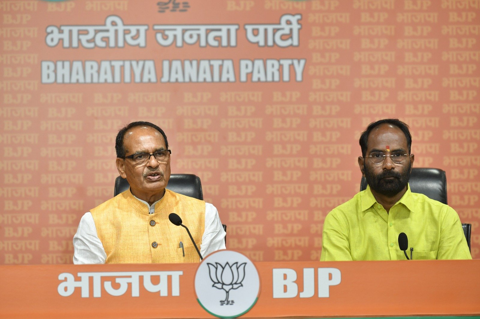 Press conference of Former Chief Minister of Madhya Pradesh and Senior BJP Leader Shri Shivraj Singh Chauhan