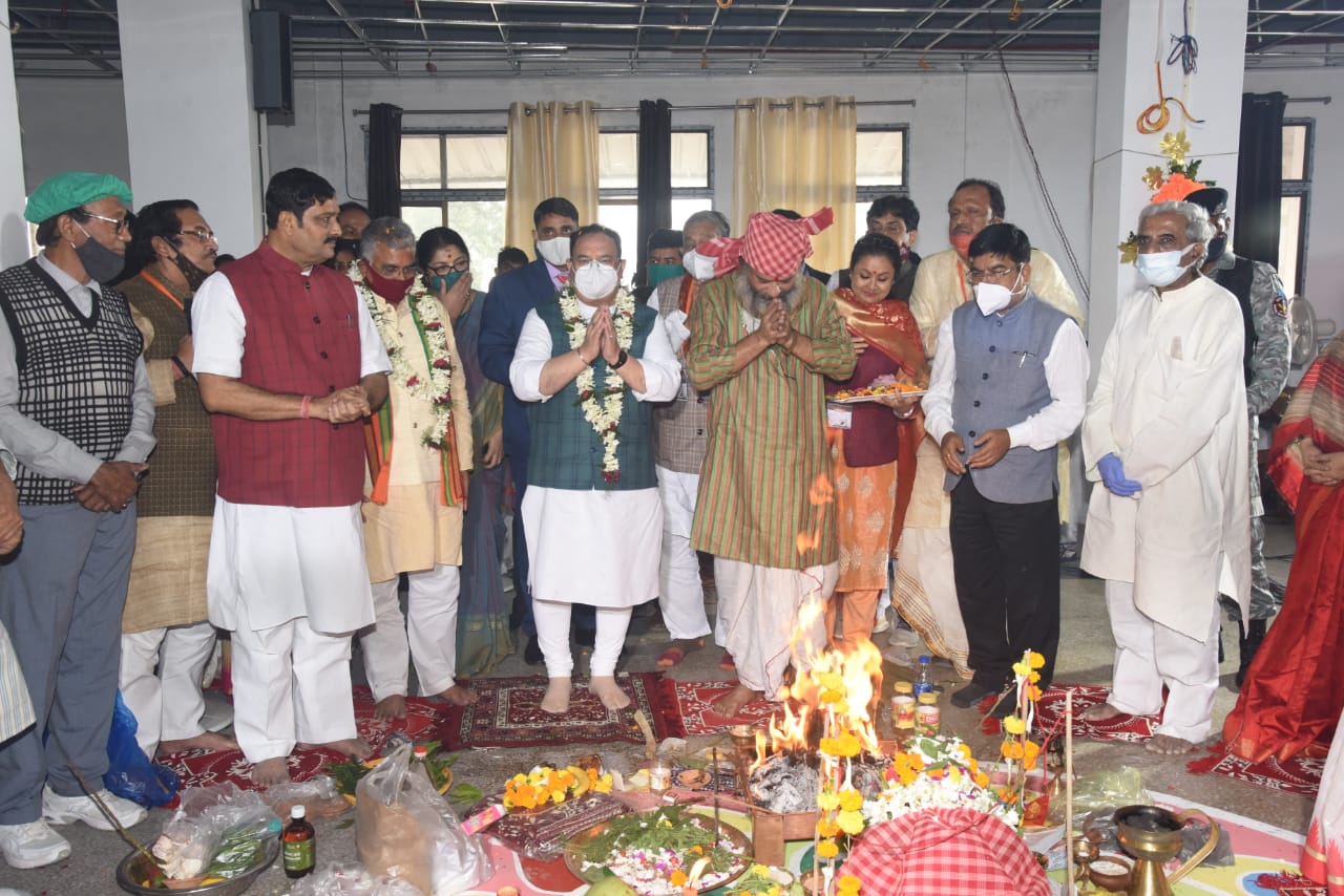 Photographs : BJP National President Shri J.P. Nadda inaugurating state BJP Election Office & 9 Distt. BJP Offices from Hasting Office, Kolkata (West Bengal)