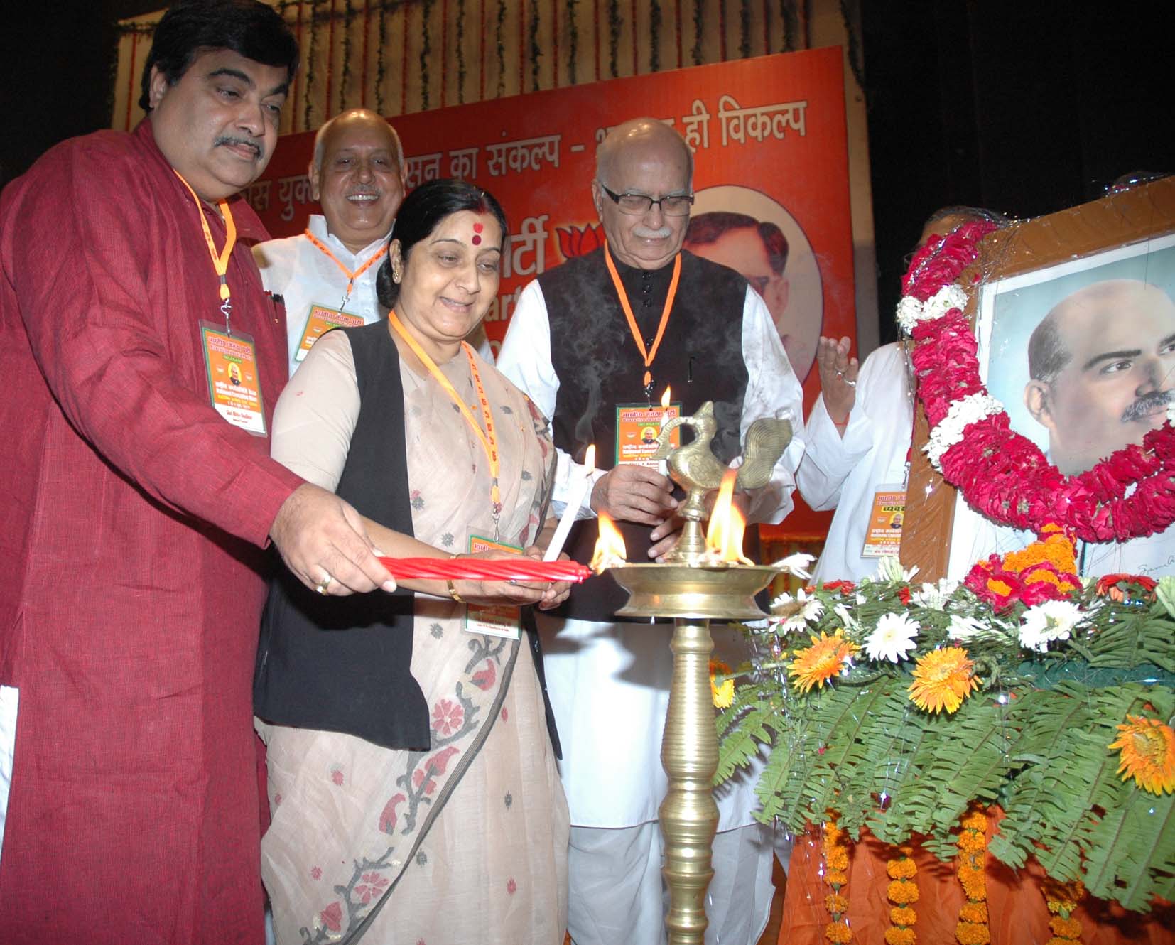 BJP National Executive Meeting at Lucknow (Uttar Pradesh) on June 03, 2011