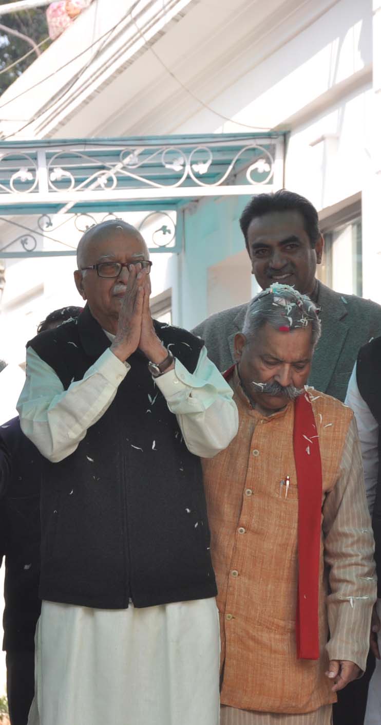 BJP Chief Minister's conference at 11, Ashoka Road on December 24, 2013