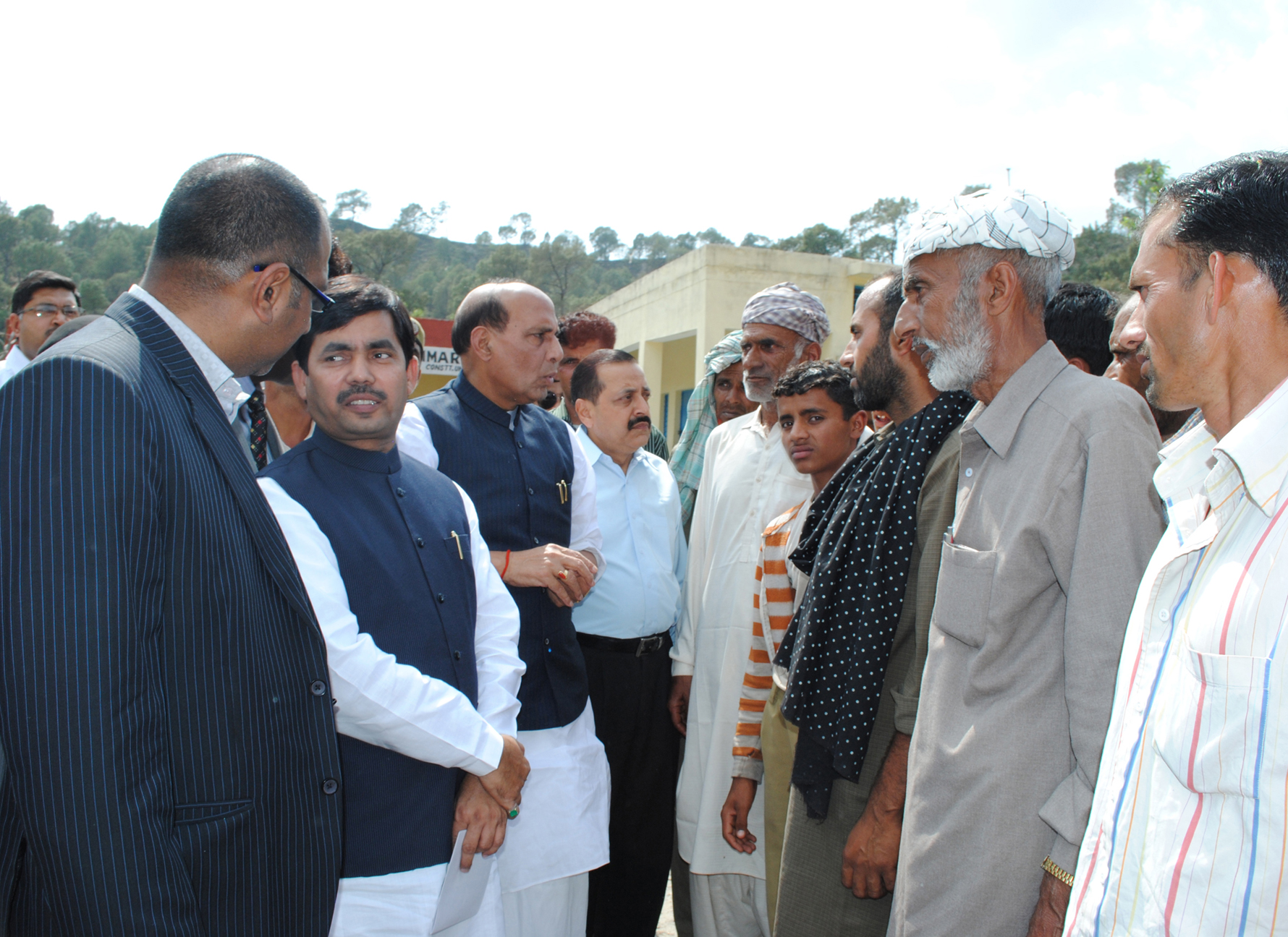 BJP Delegation visited to Jammu on April 12, 2011