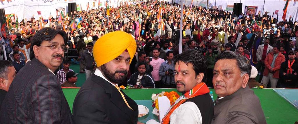 BJYM Rashtriya Ekta Yatra Rally at Jalandhar on January 23, 2011