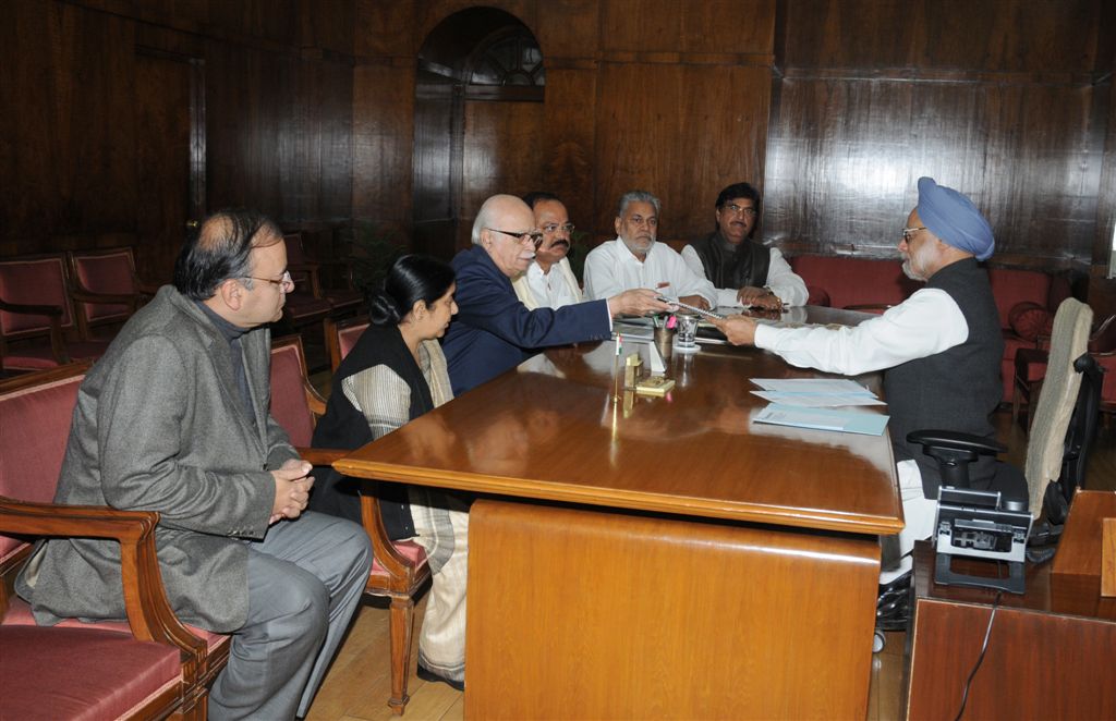 BJP Memorandum submitted to the Prime Minister regarding untimely heavy rains in Andhra Pradesh and farmers wooes on 13-12-2010