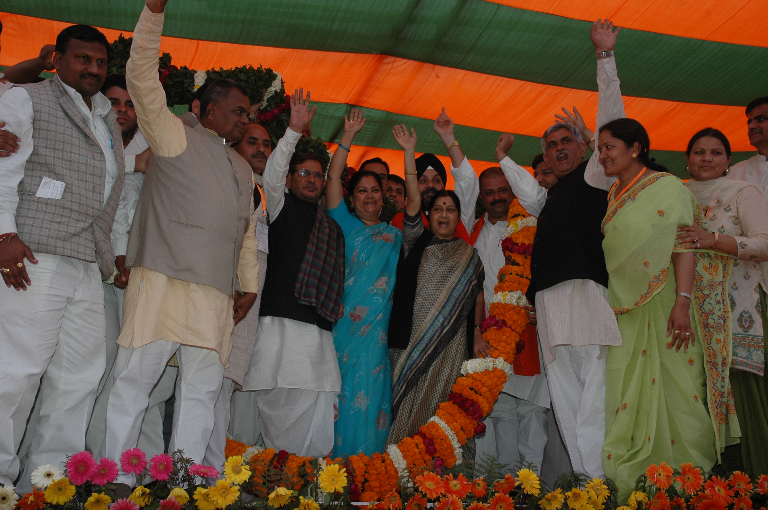 NDA Anti Corruption Rally at Rohtak (Haryana) on February 20, 2011