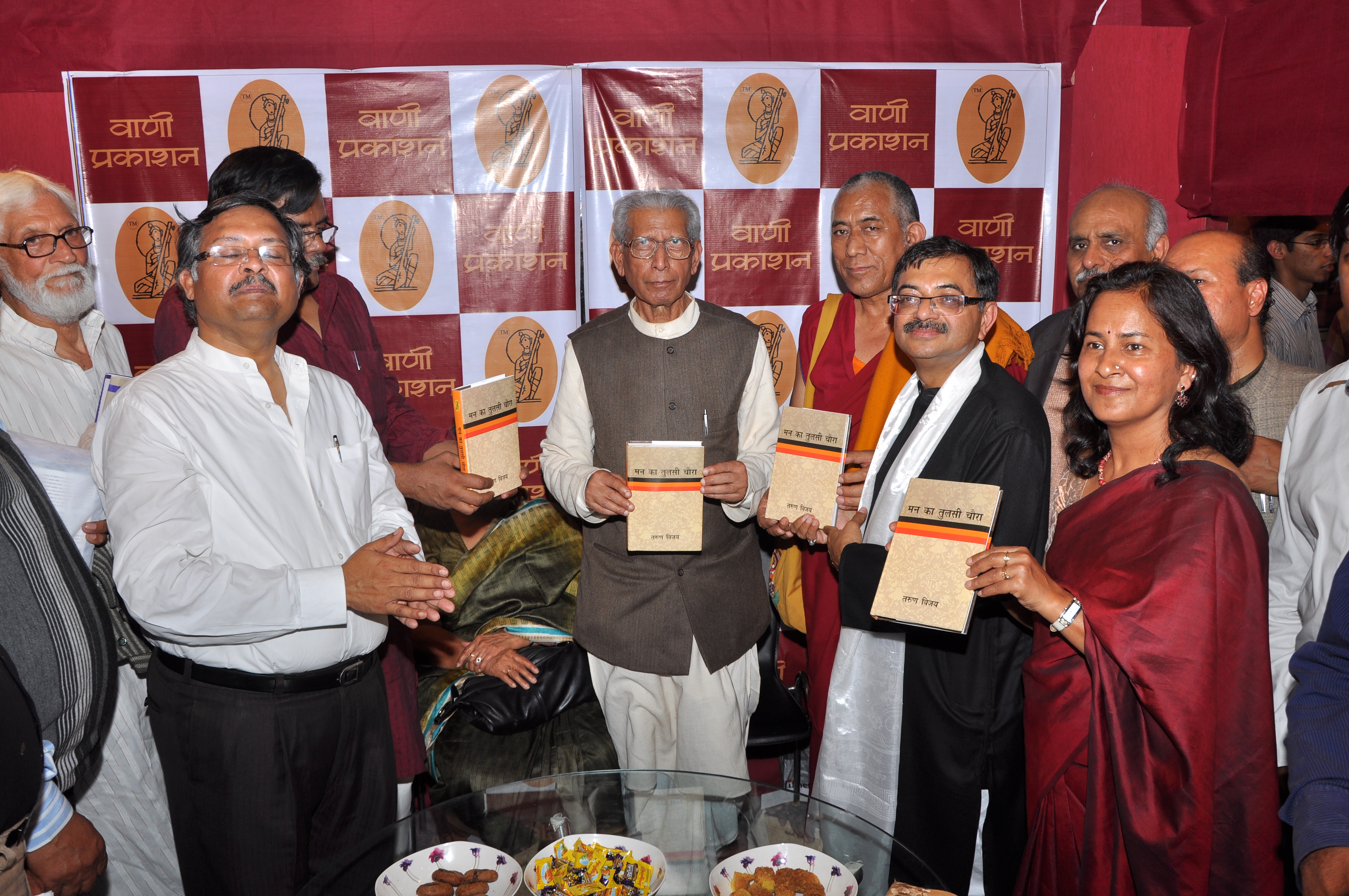 Book release of BJP National Spokesperson and MP, Shri Tarun Vijay "Man Ka Tulsi Chaura" in World Book Fair at Pragati Maidan, Hall No - 11 on March 04, 2012