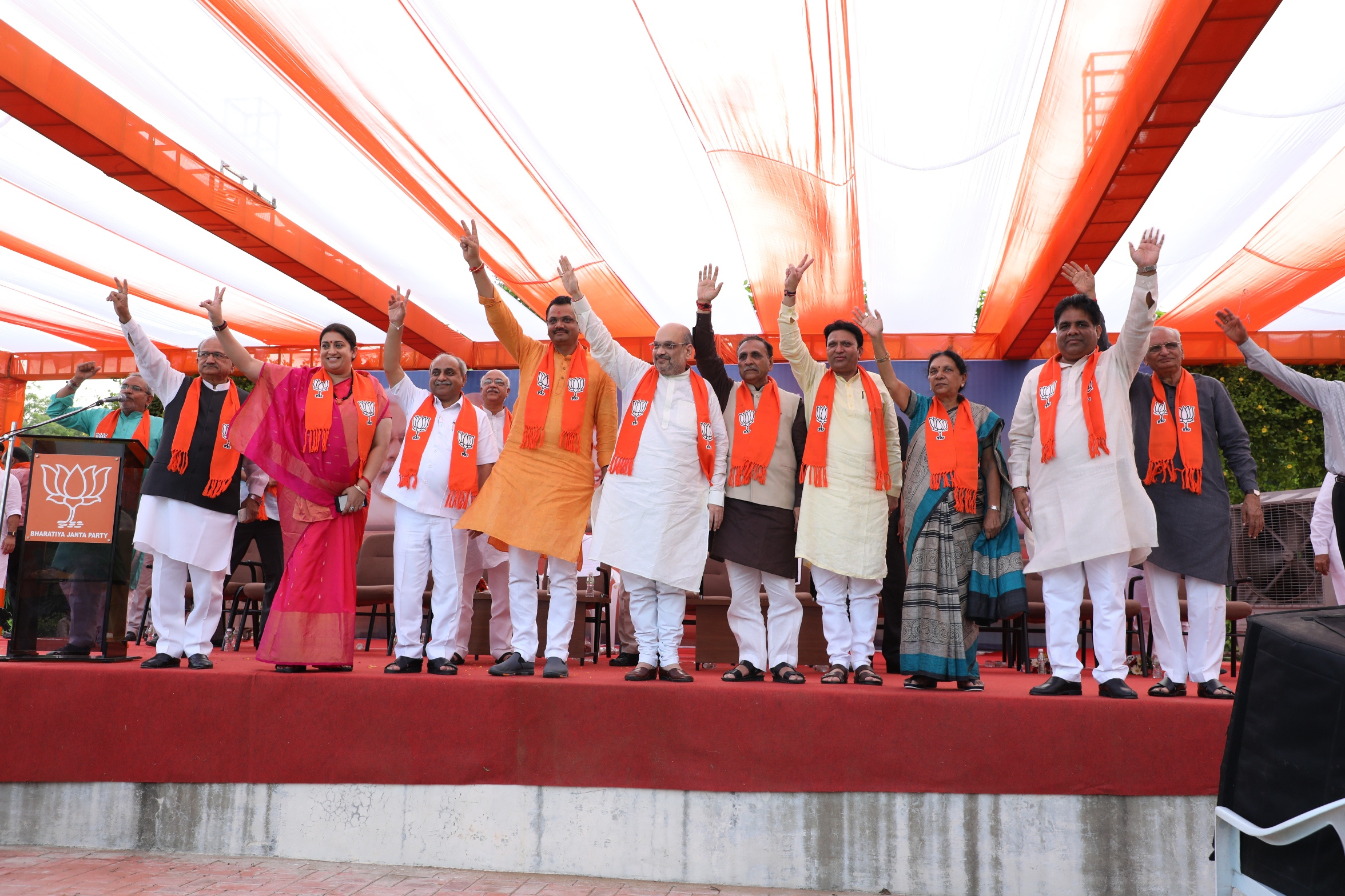 Abhinandan Samaroh of BJP National President, Shri Amit Shah ji in Gujarat on 9 August 2017.