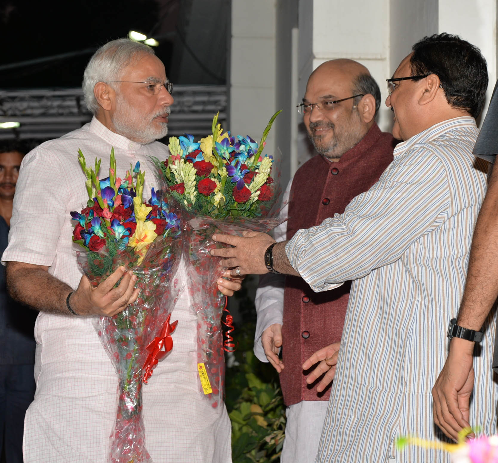 BJP CEC Meeting on Haryana at 11, Ashoka Road, New Delhi on September 9, 2014