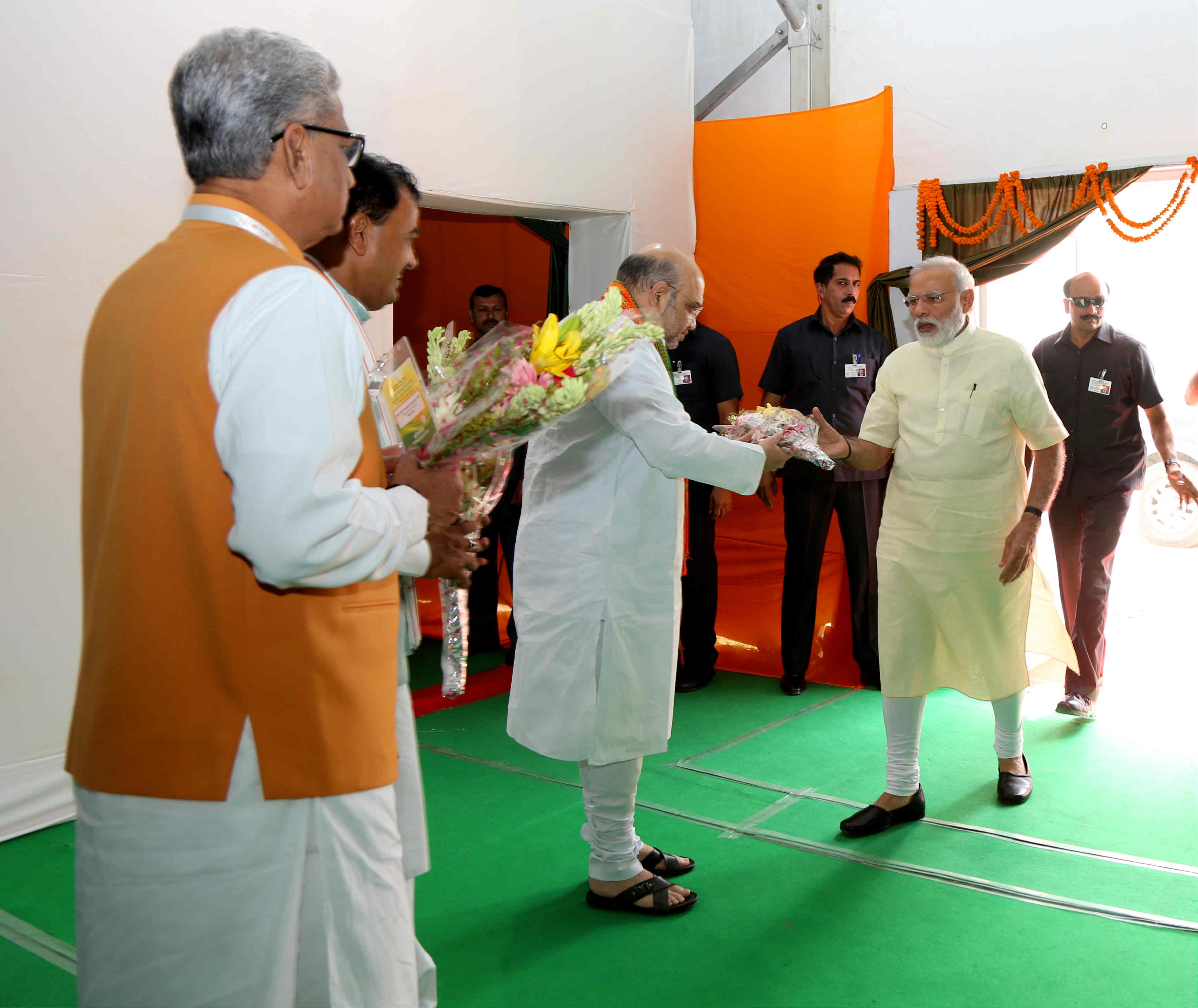 BJP National Executive Meeting Day 2 at Allahabad (Uttar Pradesh) on June 13, 2016