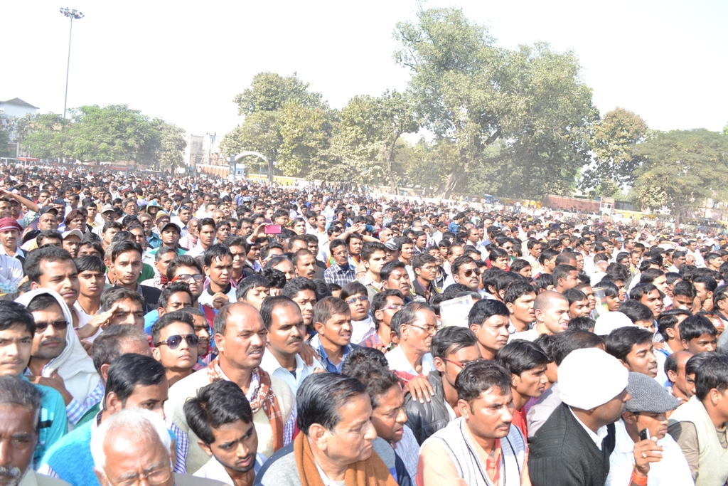 BJP National President, Shri Amit Shah addressing a public meeting at Jhanda Maidan, Giridih (Jharkhand) on December 10, 2014