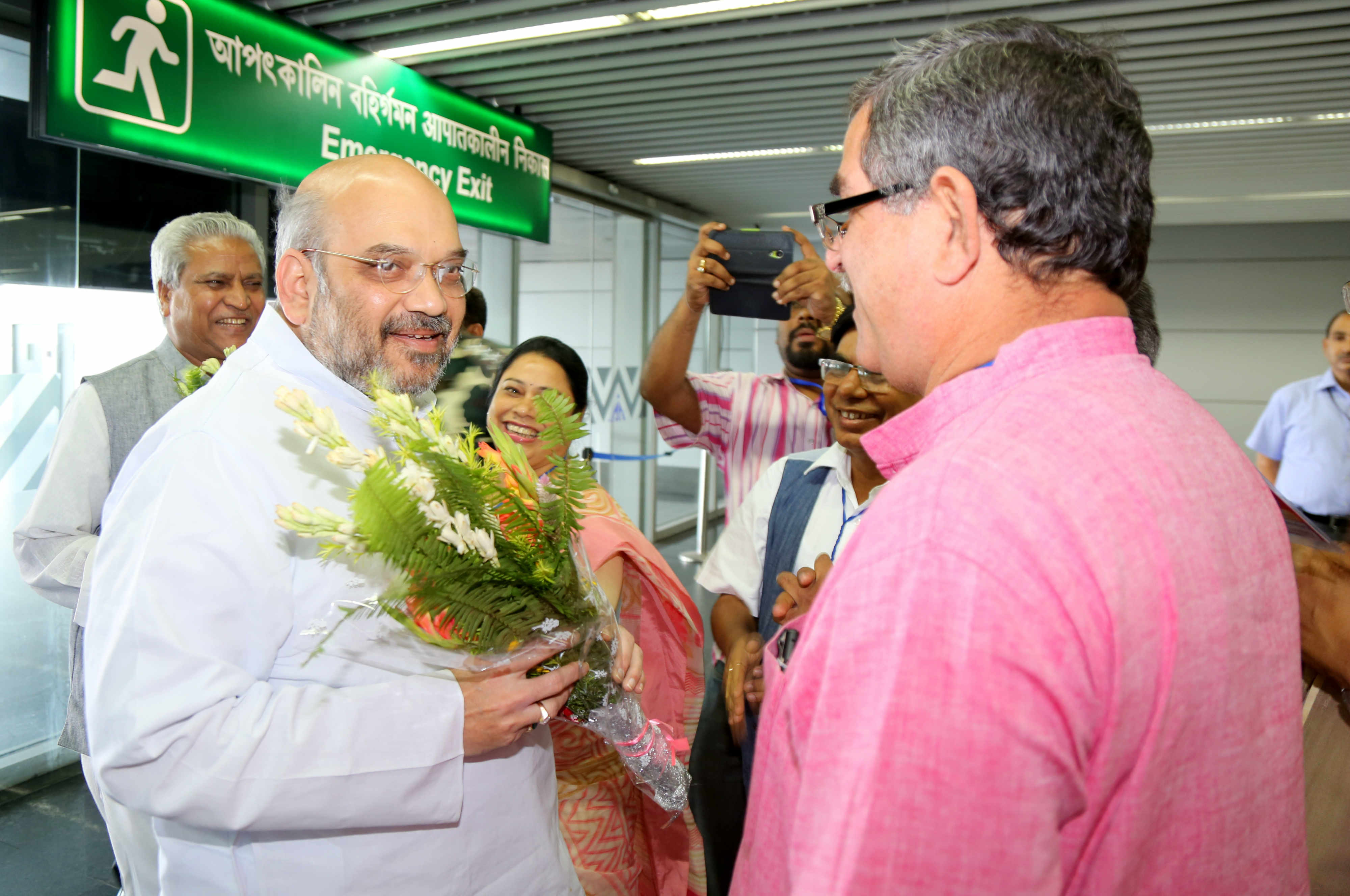 BJP National President, Shri Amit Shah addressing BJP West Bengal "Pradesh Parishad Sammelan" at Kolkata on August 03, 2016