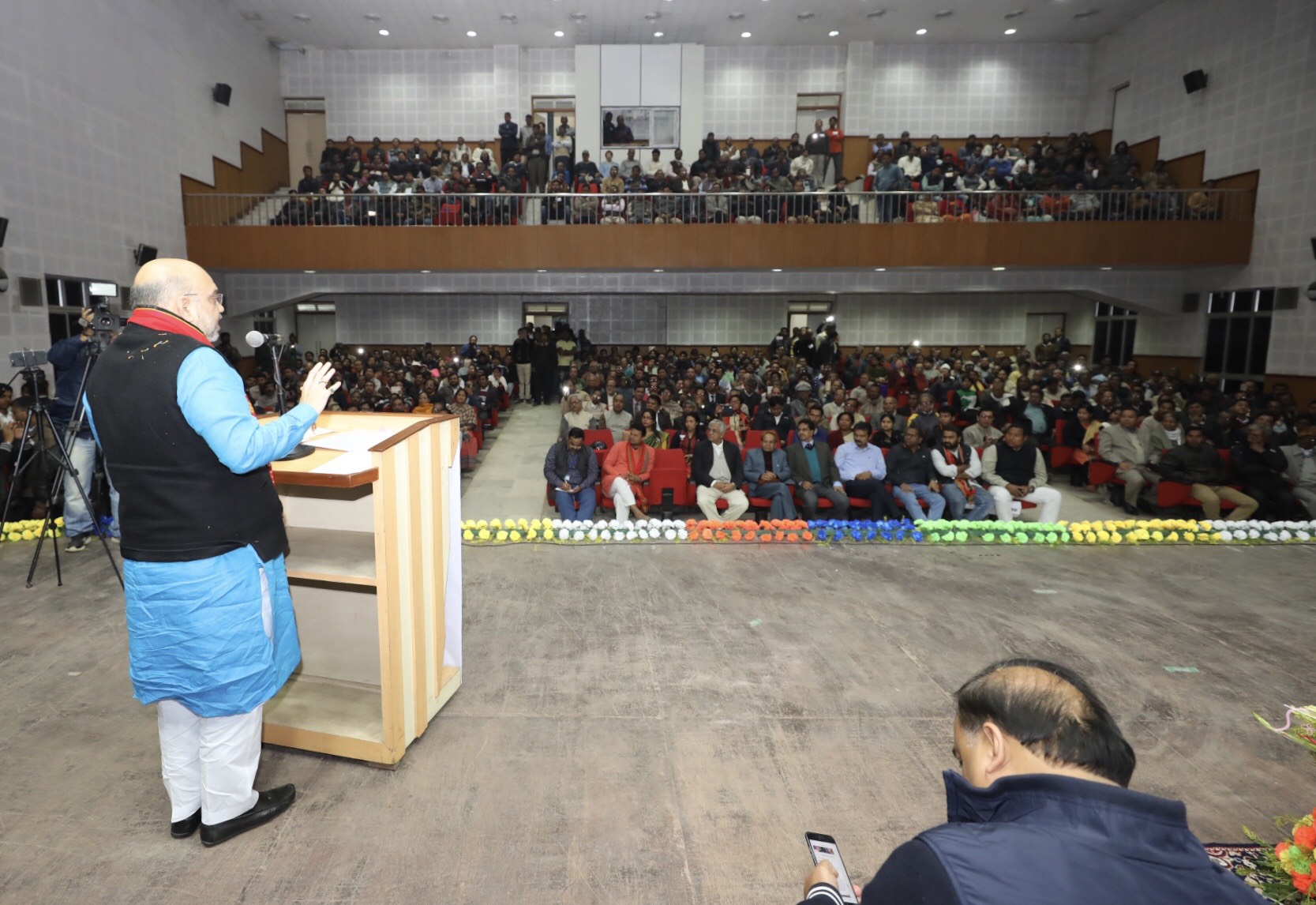 BJP National President, Shri Amit Shah addressing meeting of Intellectuals in Agartala (Tripura)