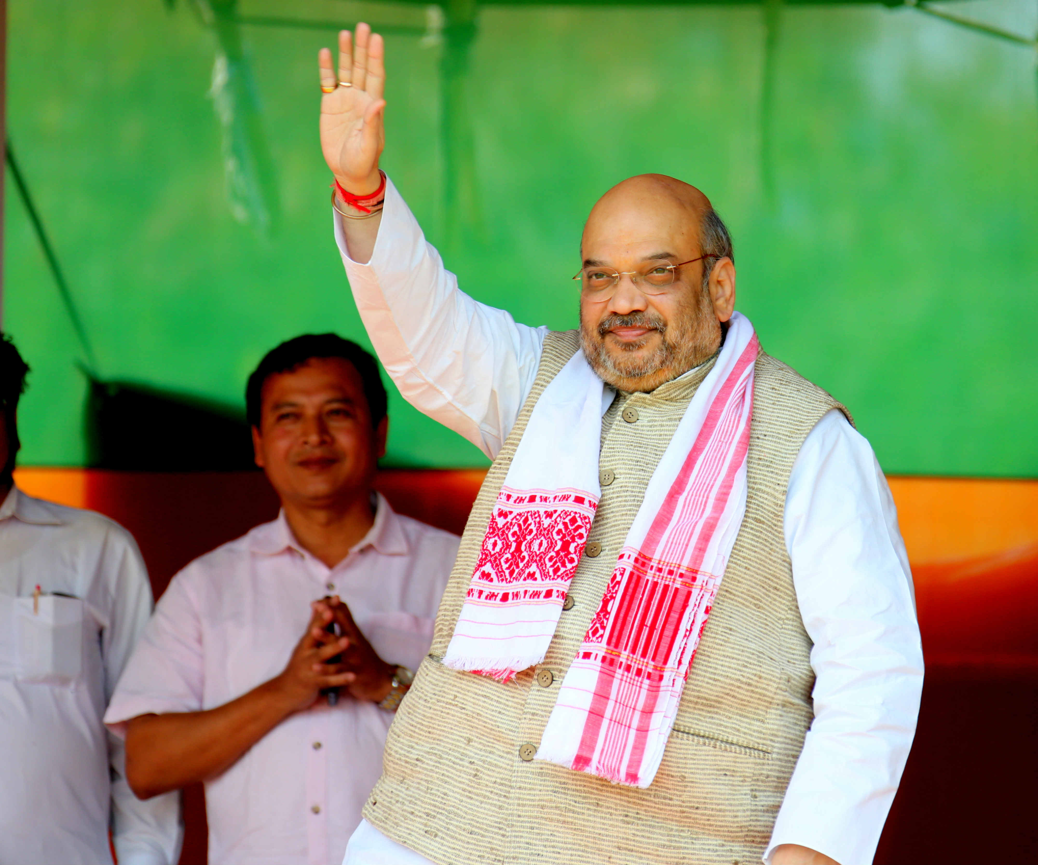 BJP National President, Shri Amit Shah addressing pubic meetings at Sivasagar & Sonari (Assam) on March 25, 2016