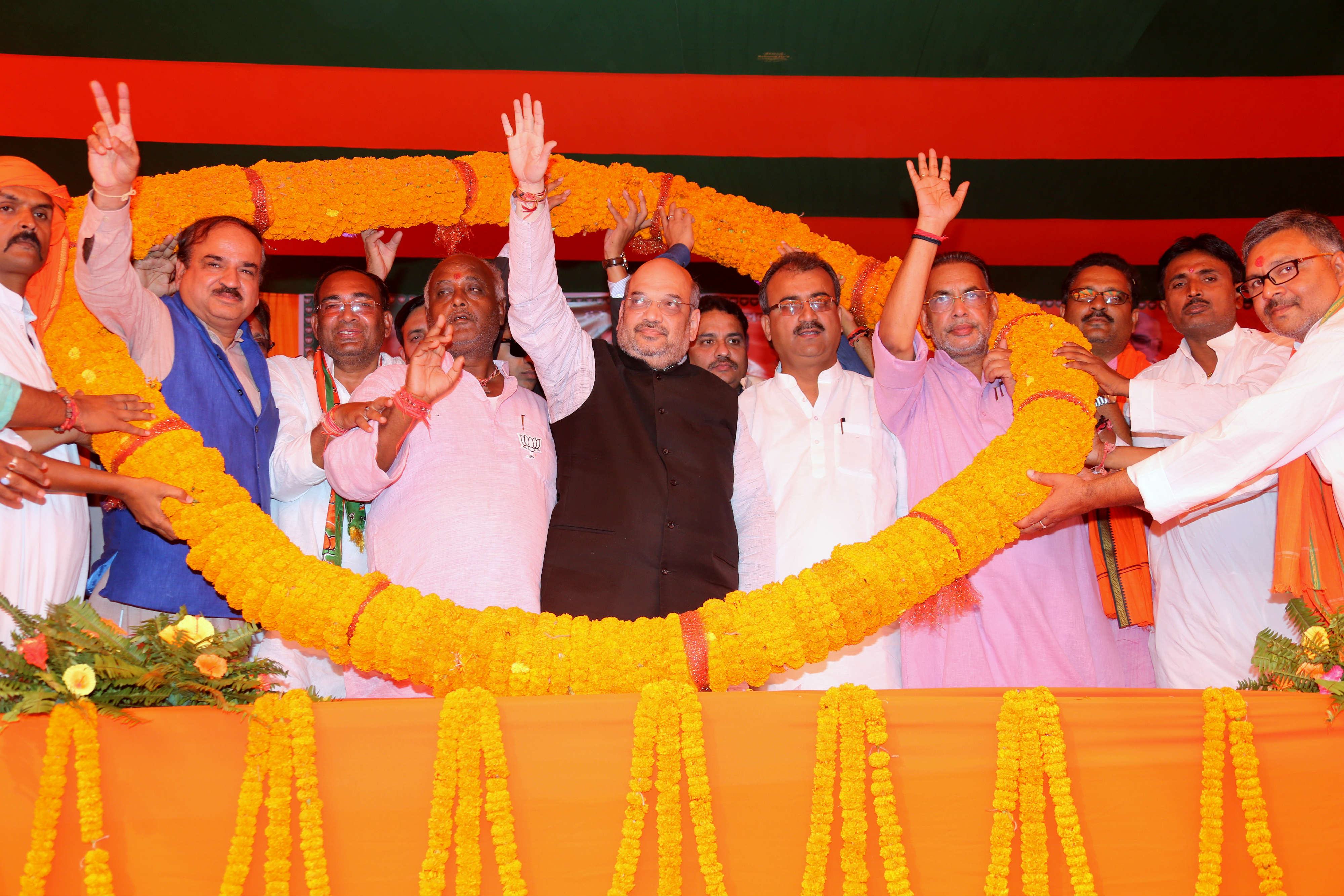 BJP National President, Shri Amit Shah addressing public meeting at Piprakothi, Motihari Bihar on October 25, 2015