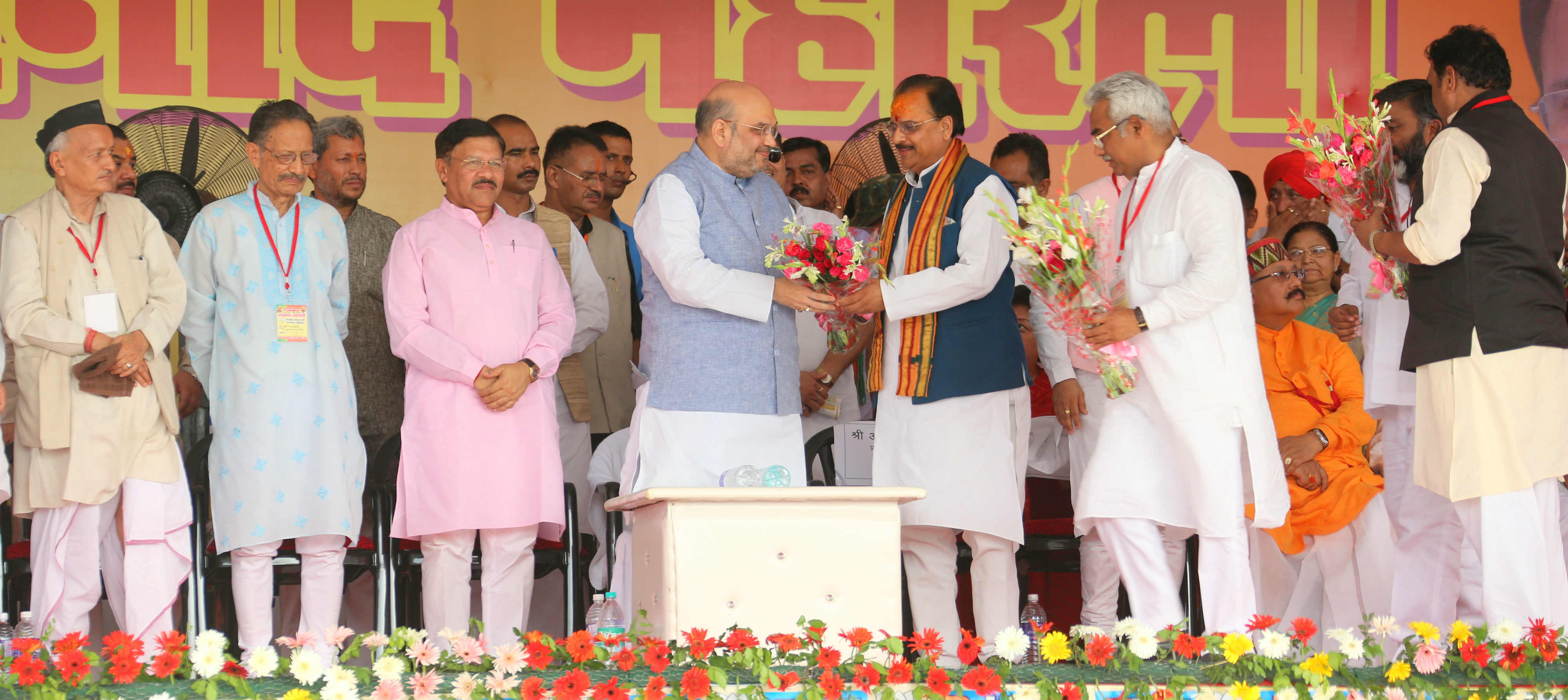 BJP National President, Shri Amit Shah addressing Shankhnaad Maha-Rally at, Haridwar (Uttarakhand) on June 25, 2016