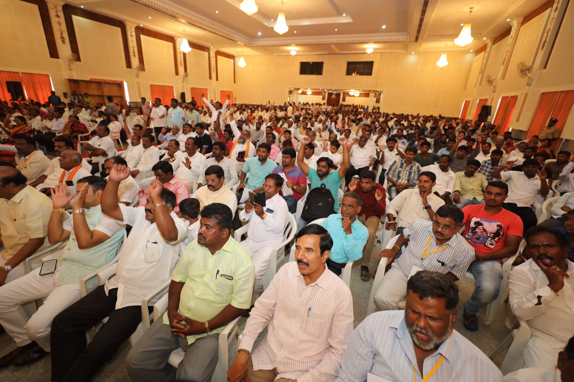  BJP National President, Shri Amit Shah addressing the leaders of dalit community in Mysuru (Karnataka)