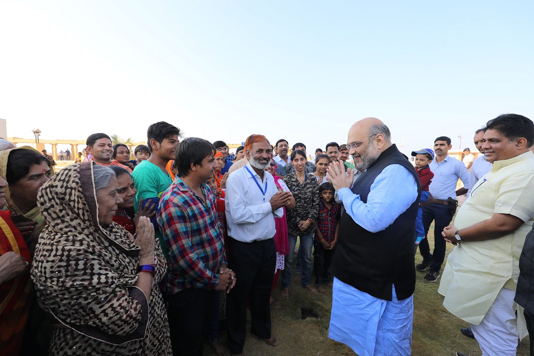  BJP National President, Shri Amit Shah visited Somnath Temple in Gujarat