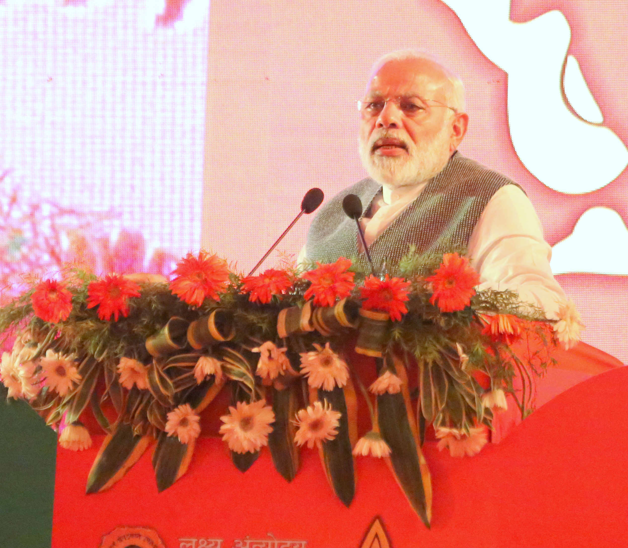 Concluding session of BJP National Executive Meeting at Janata Ground, Bhubaneswar (Odisha) on April 16, 2017