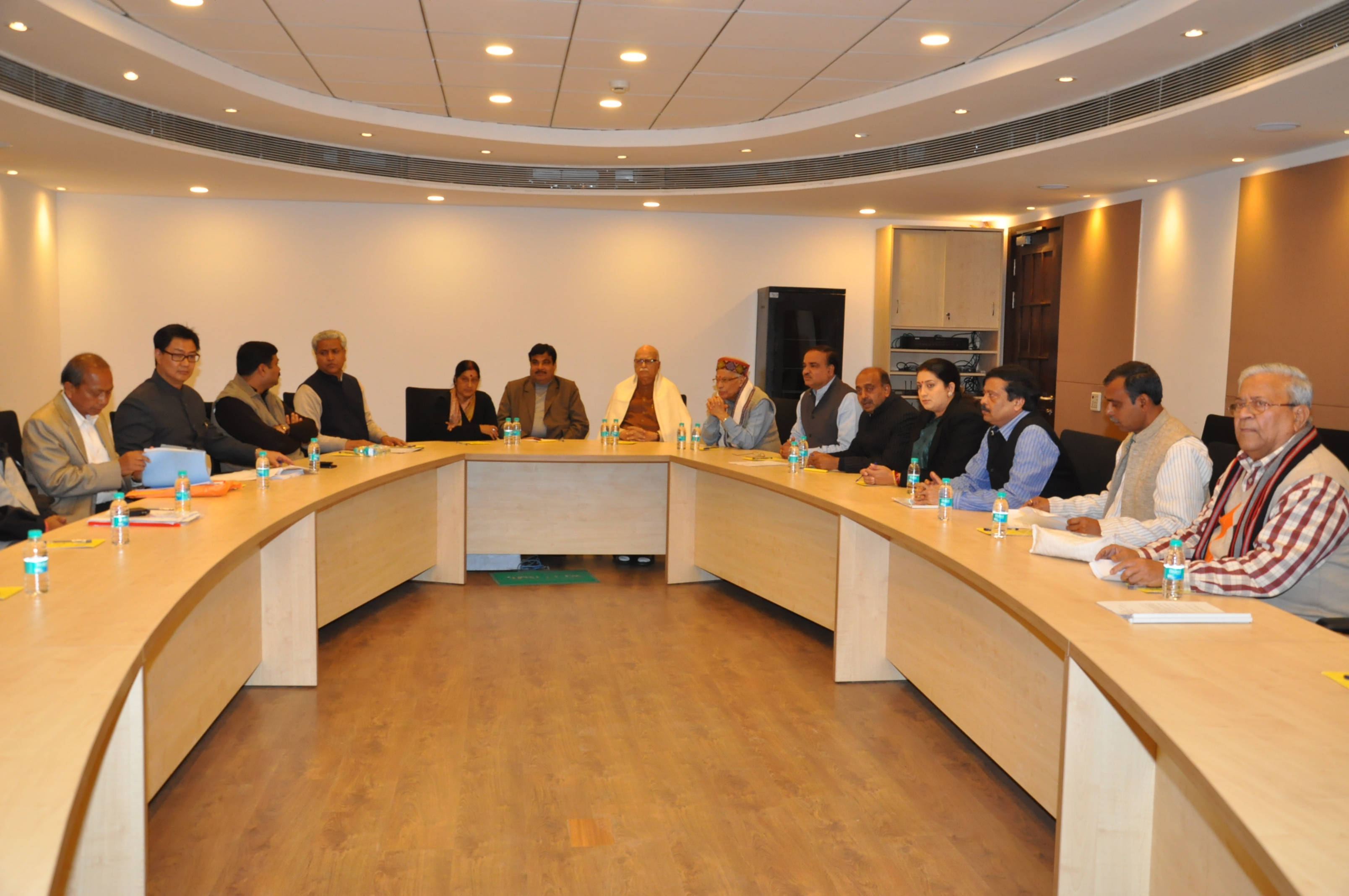 BJP Central Election committee meeting at 11 Ashoka Road on January 19, 2013