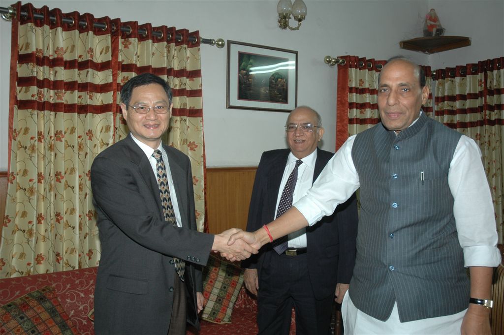 BJP National President, Shri Rajnath Singhji's meeting with Chinese Ambassdor on October 16, 2009