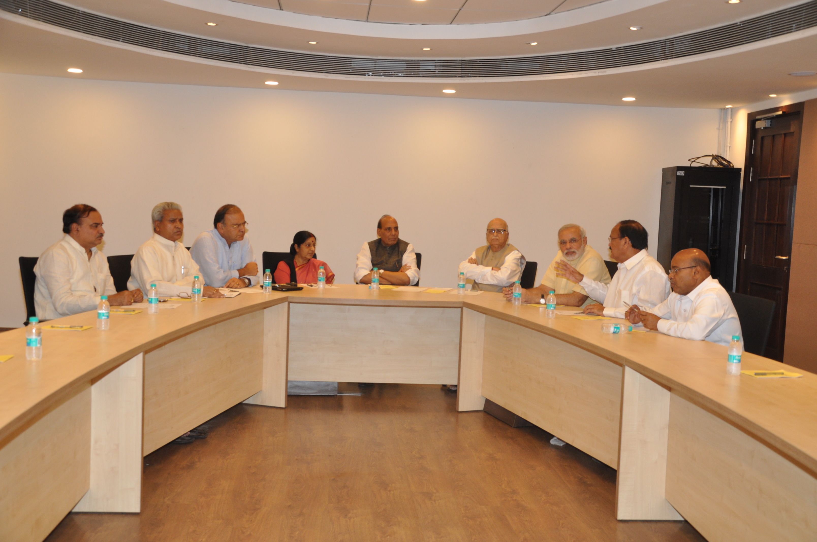 BJP Parliamentary Board Meeting at 11 Ashoka Road on June 03, 2013